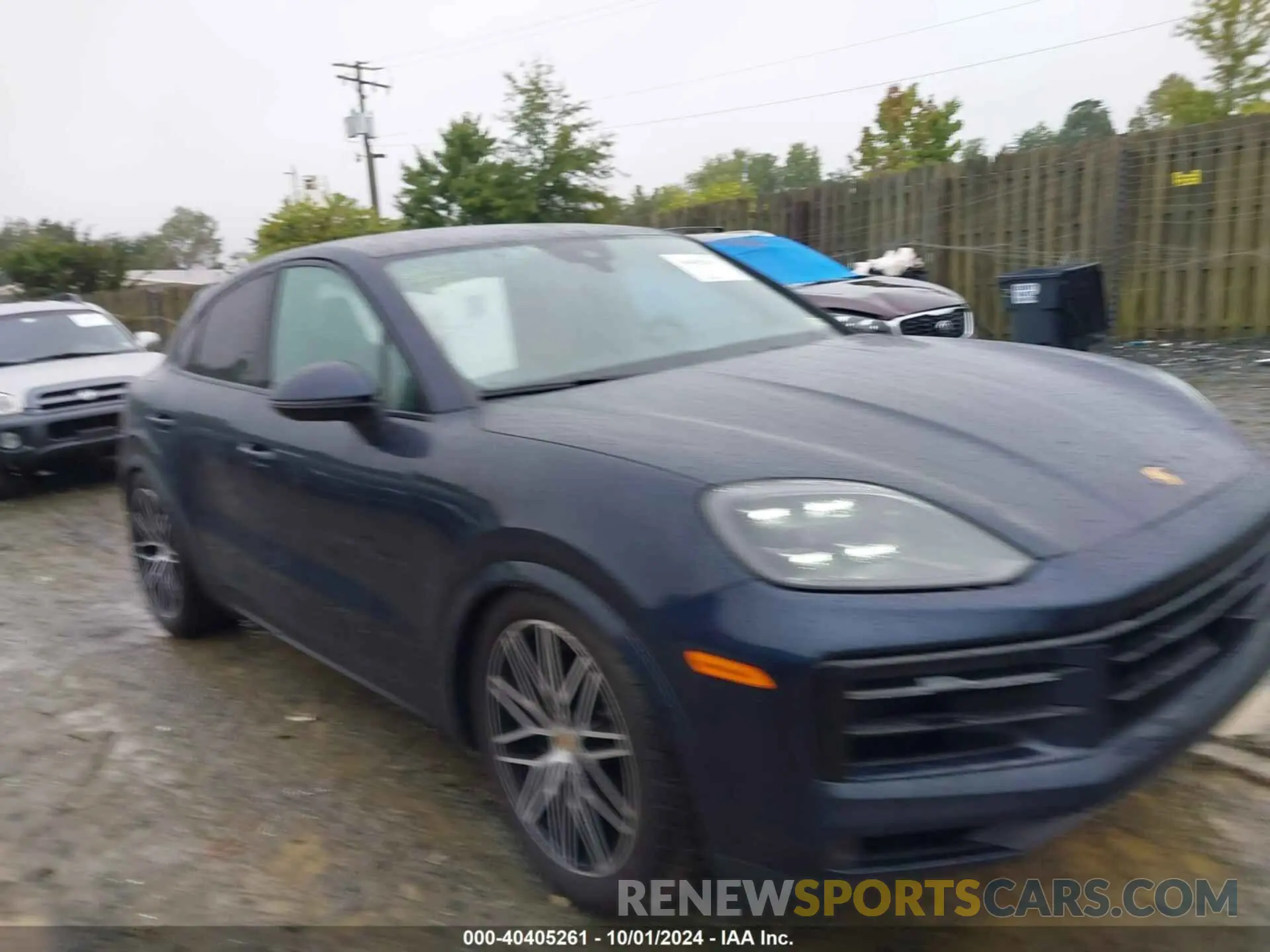 1 fotografías del automóvil dañado WP1BA2AY8RDA53524 PORSCHE CAYENNE COUPE 2024