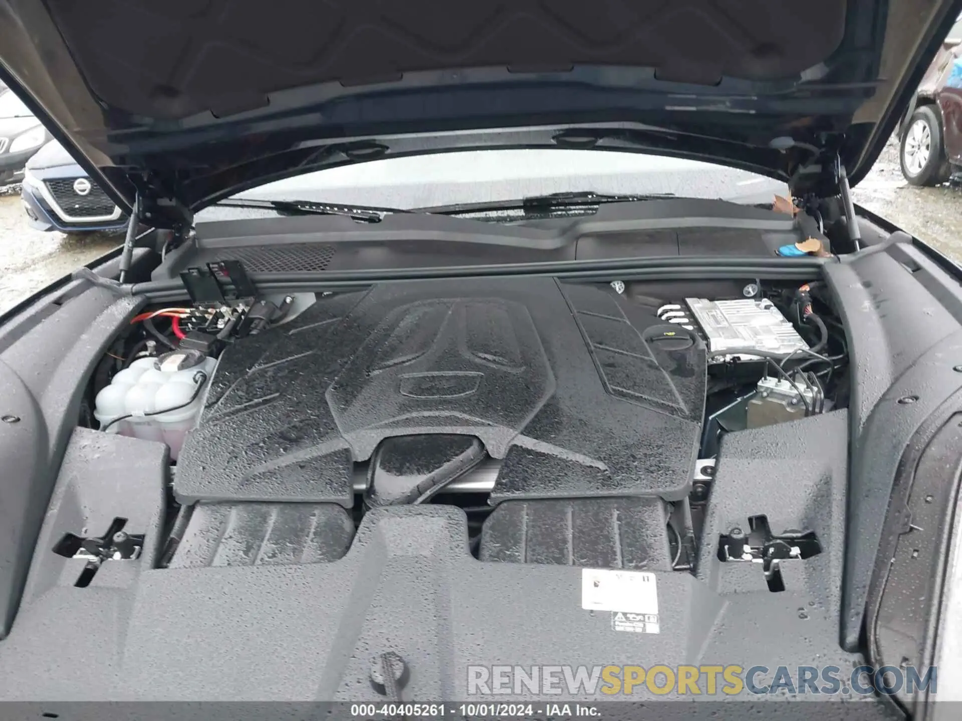 10 fotografías del automóvil dañado WP1BA2AY8RDA53524 PORSCHE CAYENNE COUPE 2024
