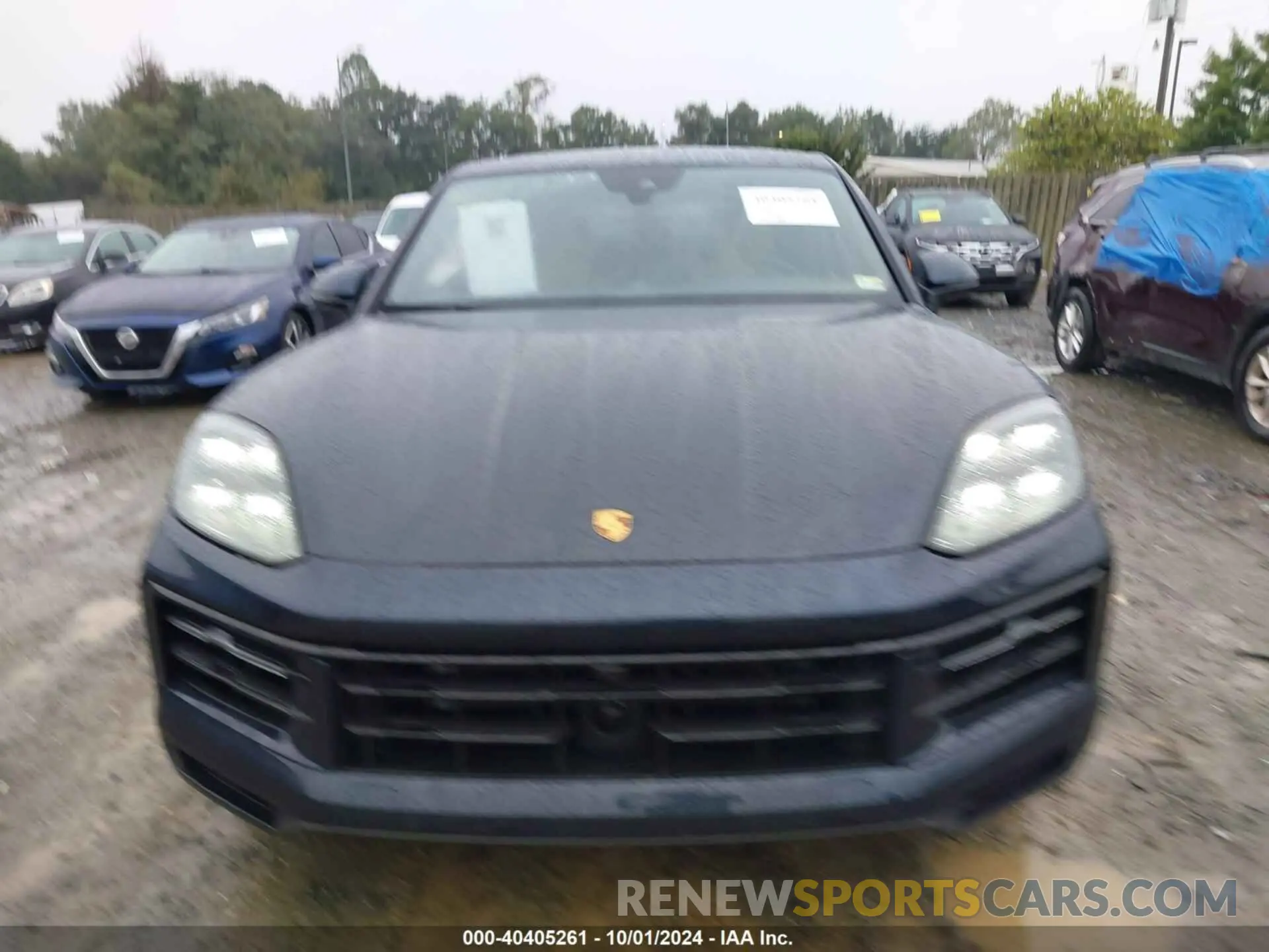 12 fotografías del automóvil dañado WP1BA2AY8RDA53524 PORSCHE CAYENNE COUPE 2024