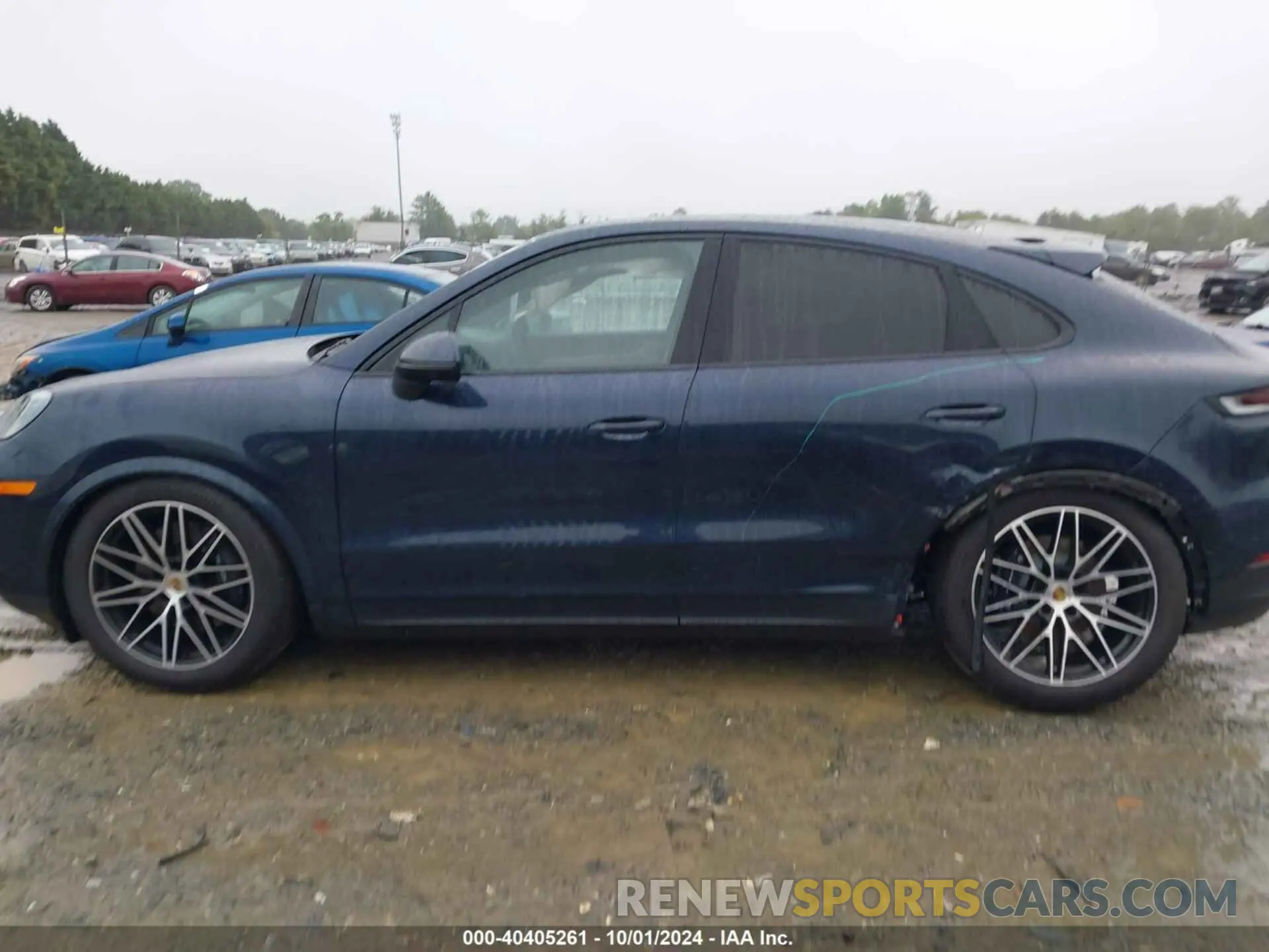 14 fotografías del automóvil dañado WP1BA2AY8RDA53524 PORSCHE CAYENNE COUPE 2024