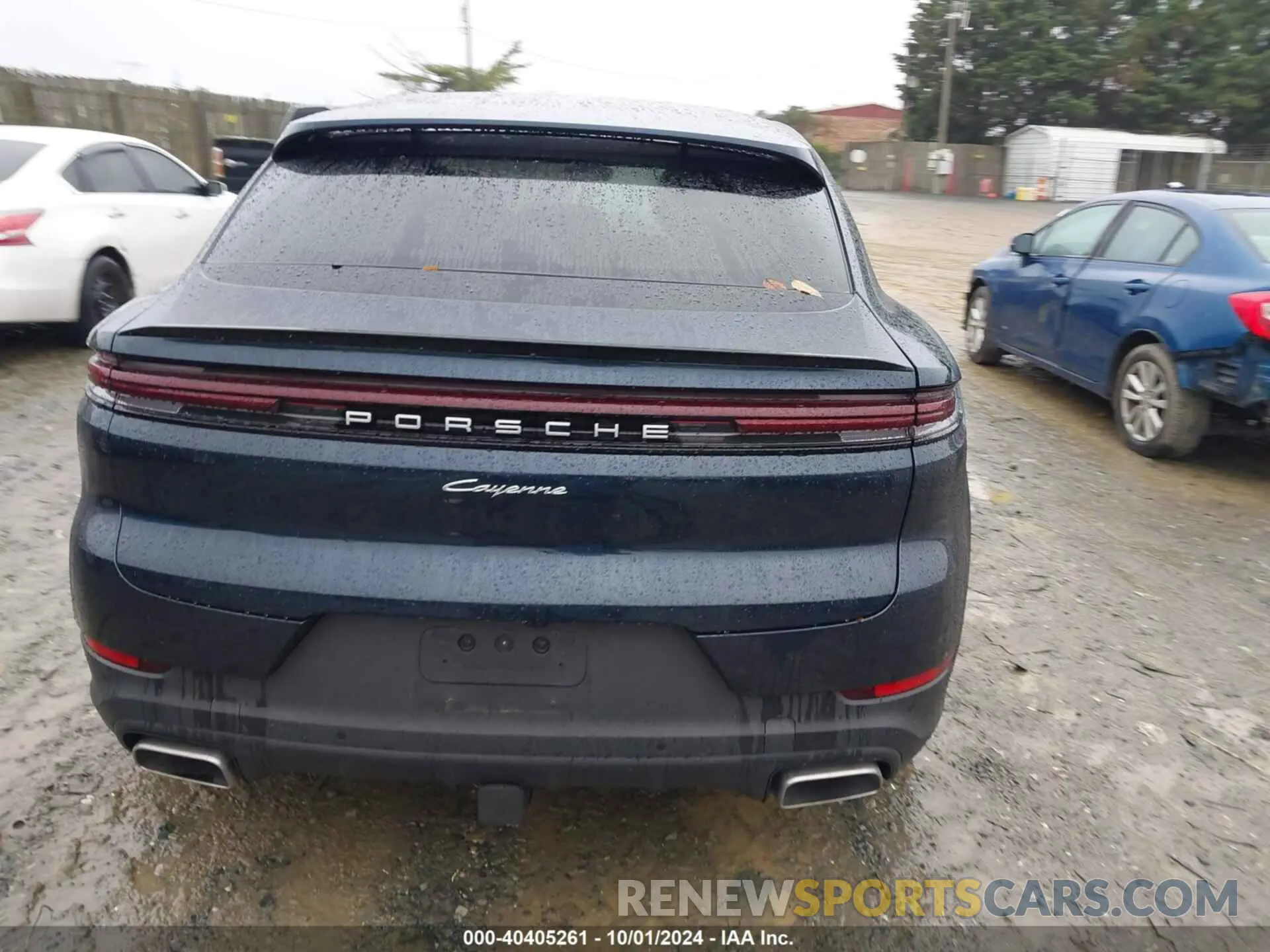16 fotografías del automóvil dañado WP1BA2AY8RDA53524 PORSCHE CAYENNE COUPE 2024