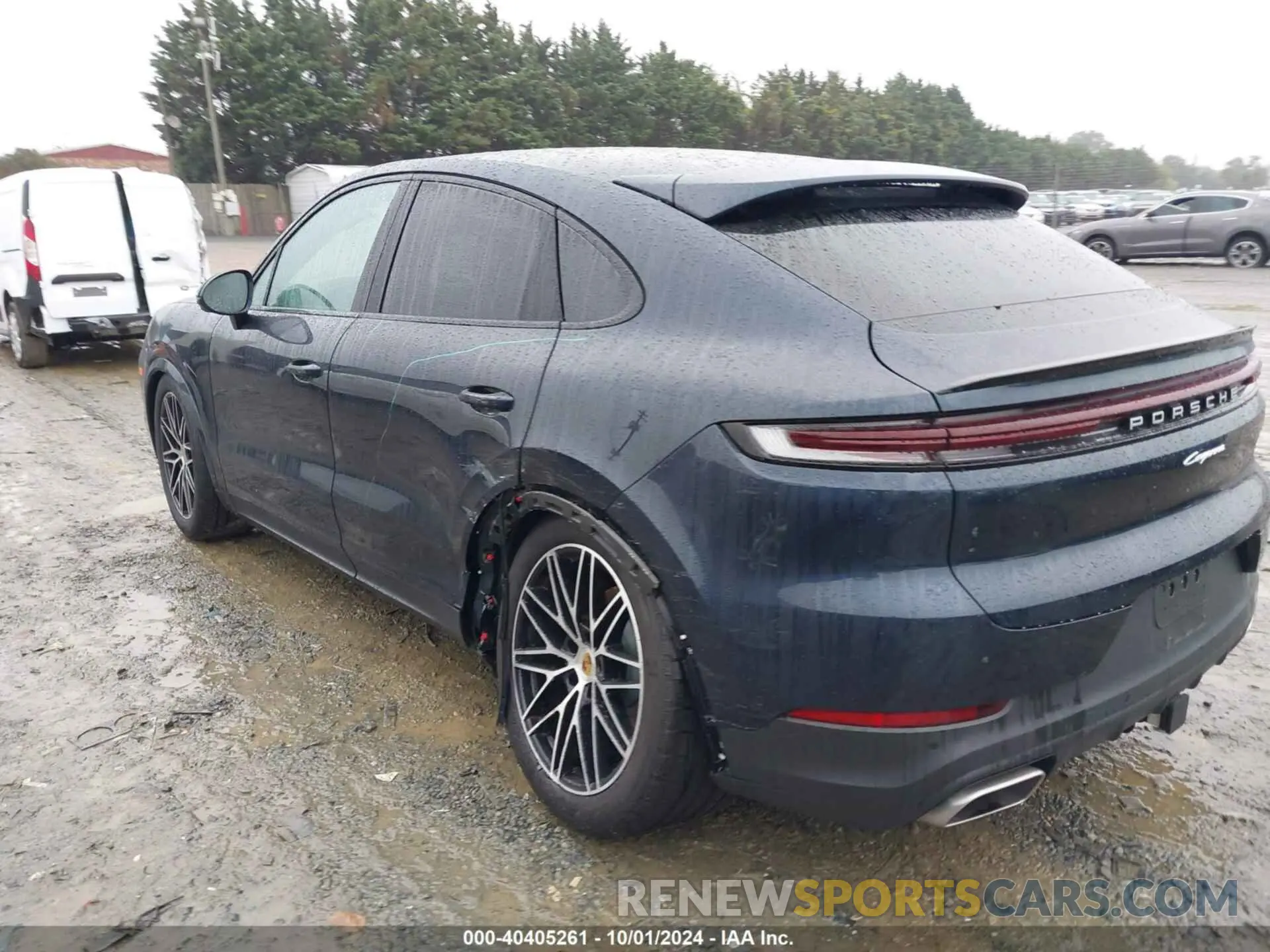 3 fotografías del automóvil dañado WP1BA2AY8RDA53524 PORSCHE CAYENNE COUPE 2024