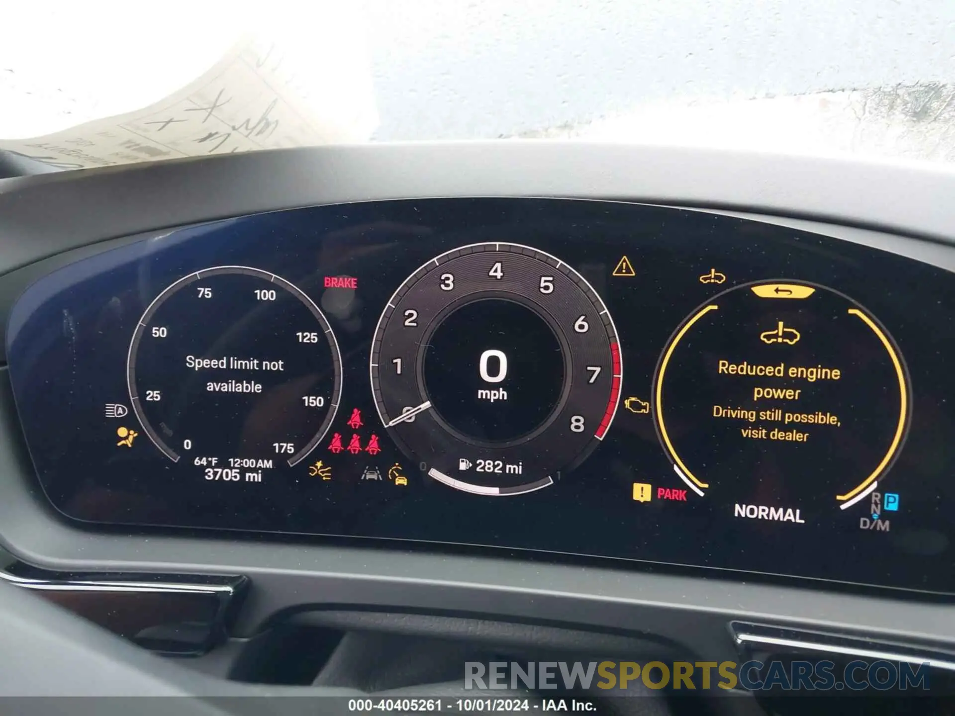 7 fotografías del automóvil dañado WP1BA2AY8RDA53524 PORSCHE CAYENNE COUPE 2024