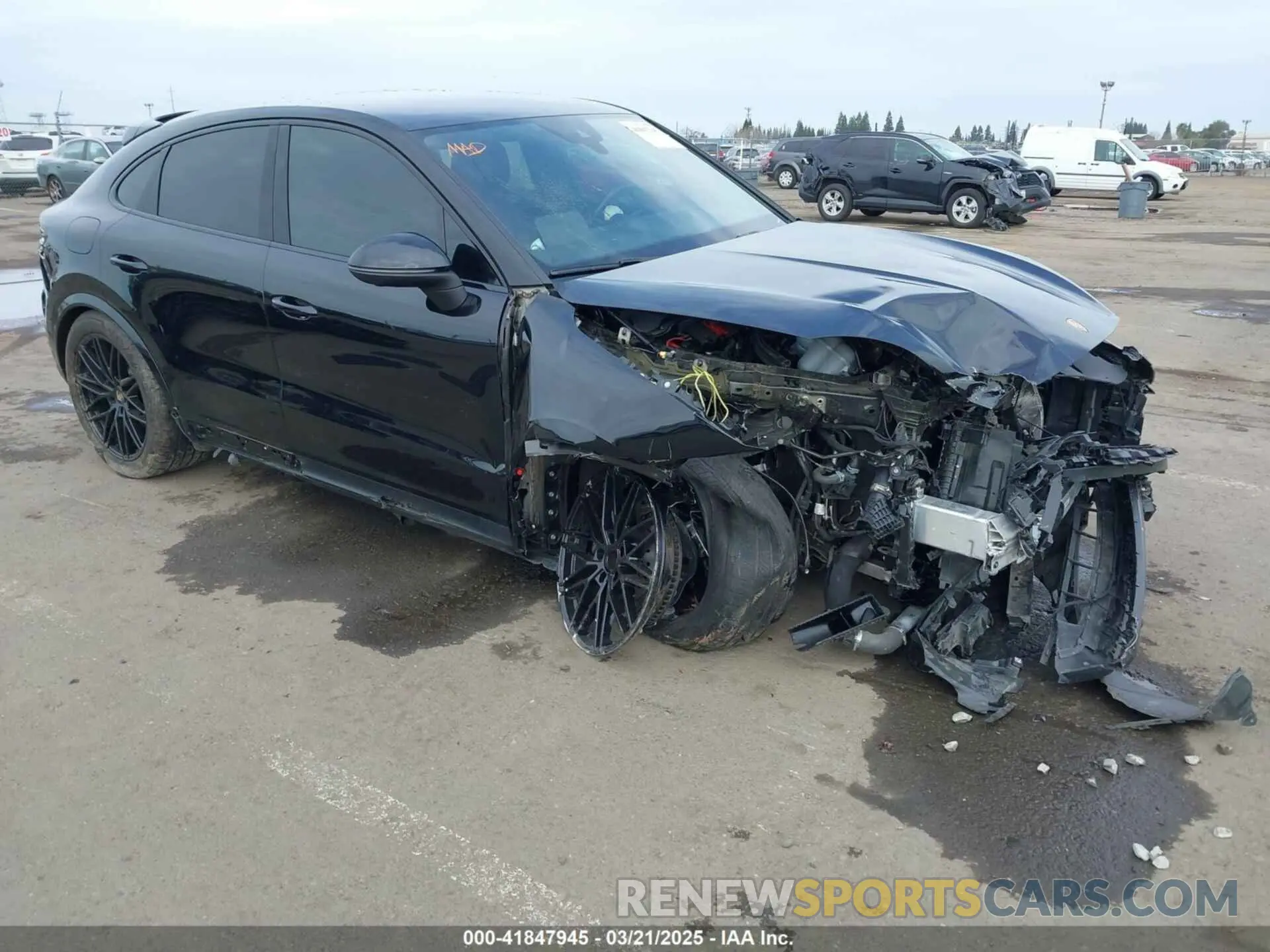 1 fotografías del automóvil dañado WP1BA2AY9RDA49496 PORSCHE CAYENNE COUPE 2024