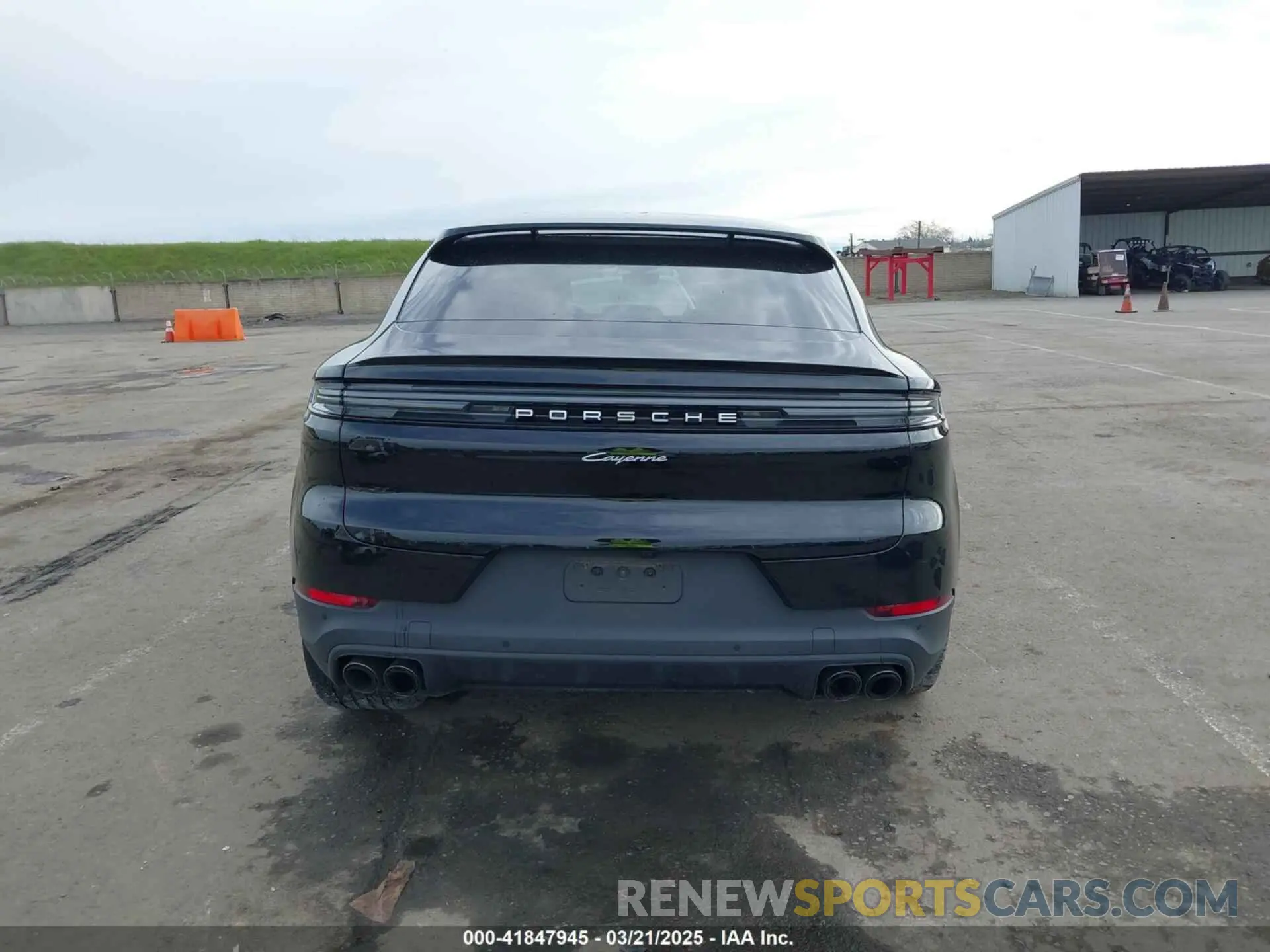 16 fotografías del automóvil dañado WP1BA2AY9RDA49496 PORSCHE CAYENNE COUPE 2024