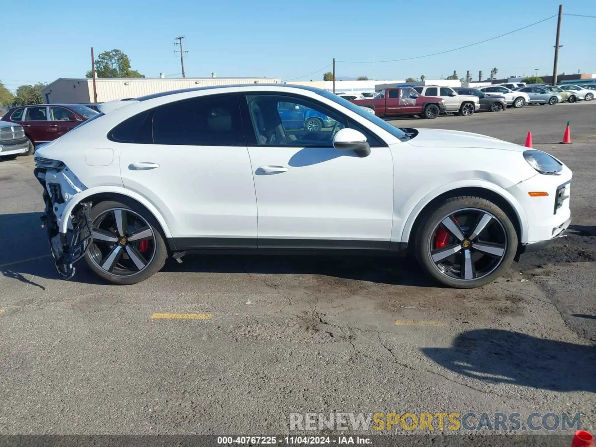 13 fotografías del automóvil dañado WP1BL2AY9RDA60881 PORSCHE CAYENNE COUPE 2024