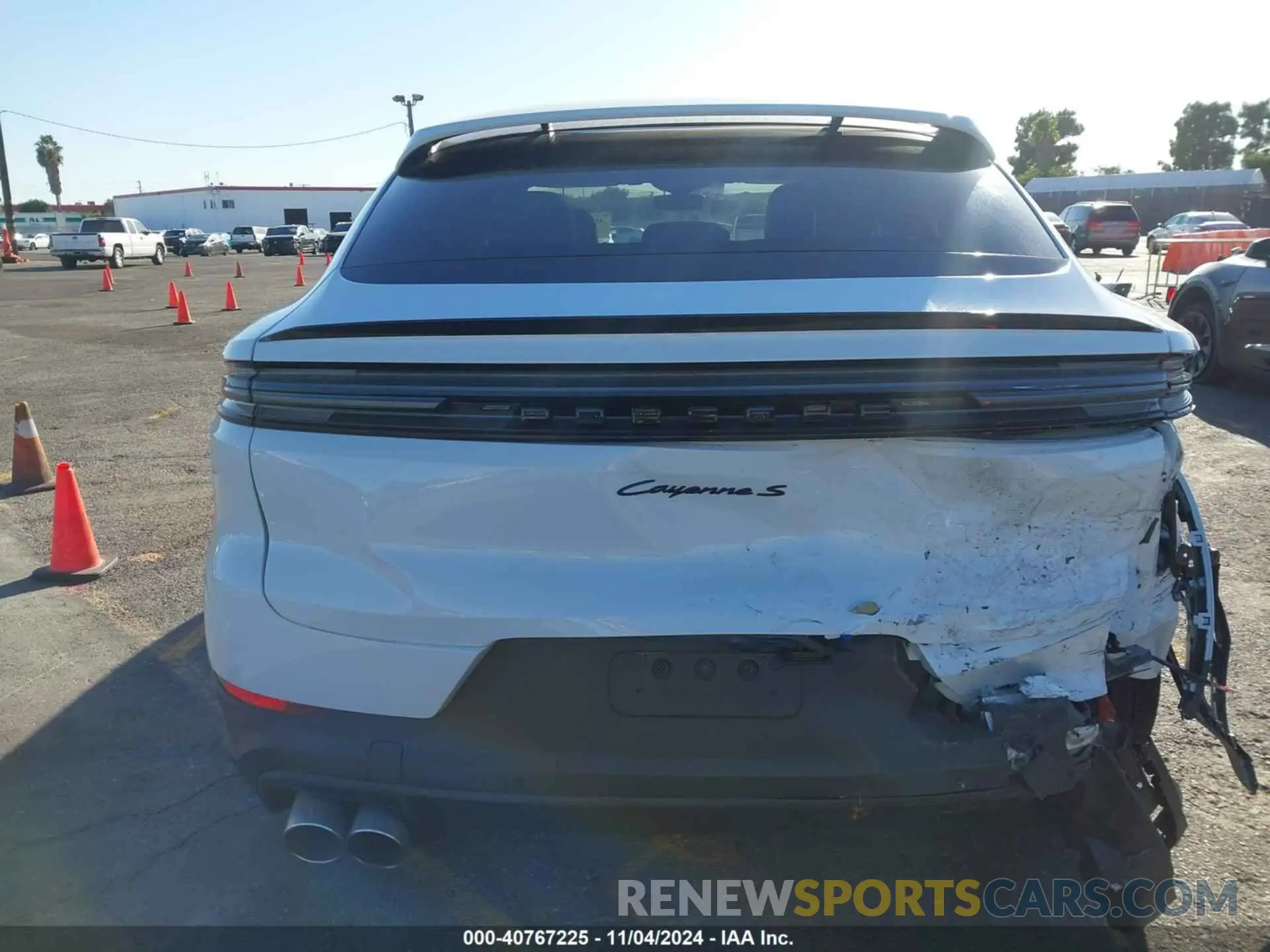 16 fotografías del automóvil dañado WP1BL2AY9RDA60881 PORSCHE CAYENNE COUPE 2024