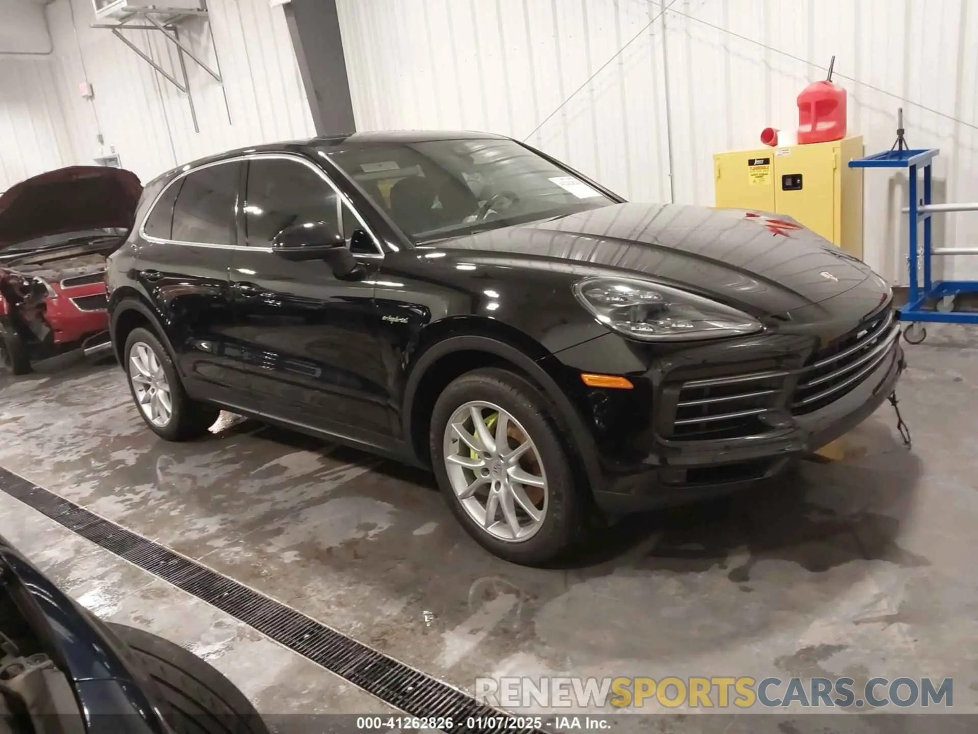 1 fotografías del automóvil dañado WP1AE2AY8KDA51634 PORSCHE CAYENNE E-HYBRID 2019