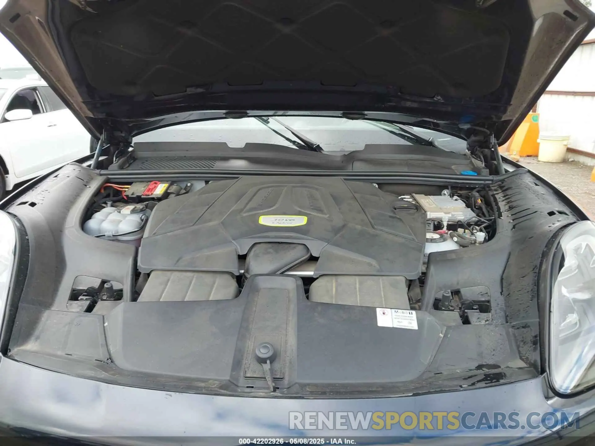 10 fotografías del automóvil dañado WP1AE2AY8KDA51844 PORSCHE CAYENNE E-HYBRID 2019