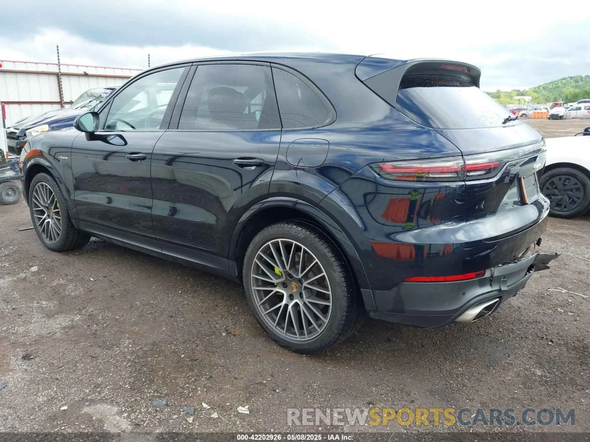 3 fotografías del automóvil dañado WP1AE2AY8KDA51844 PORSCHE CAYENNE E-HYBRID 2019