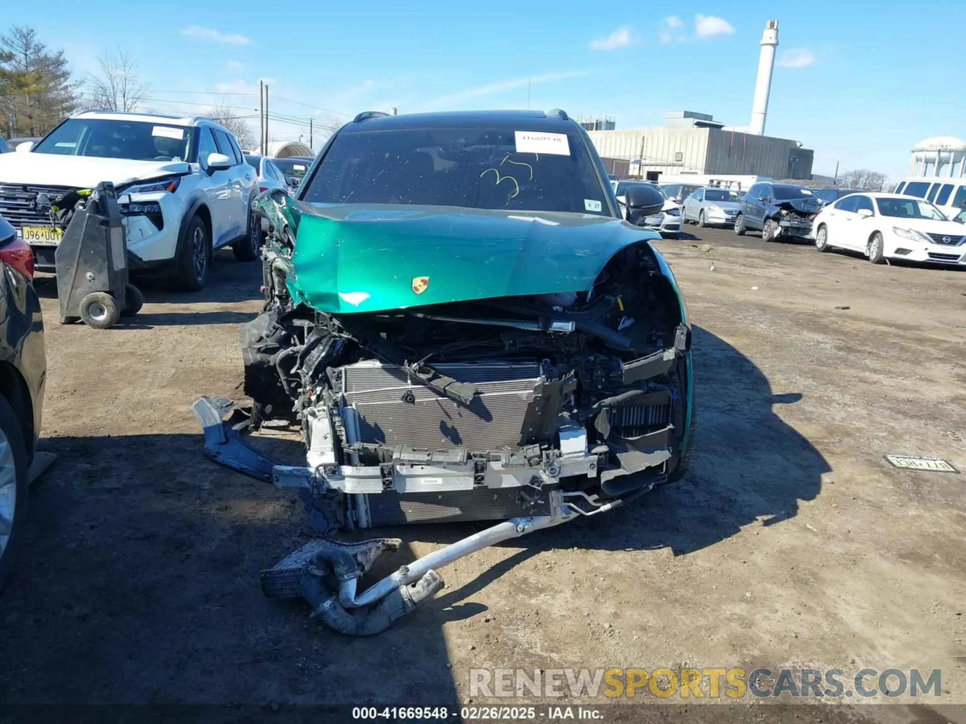 11 fotografías del automóvil dañado WP1AE2AY7NDA26826 PORSCHE CAYENNE E-HYBRID 2022
