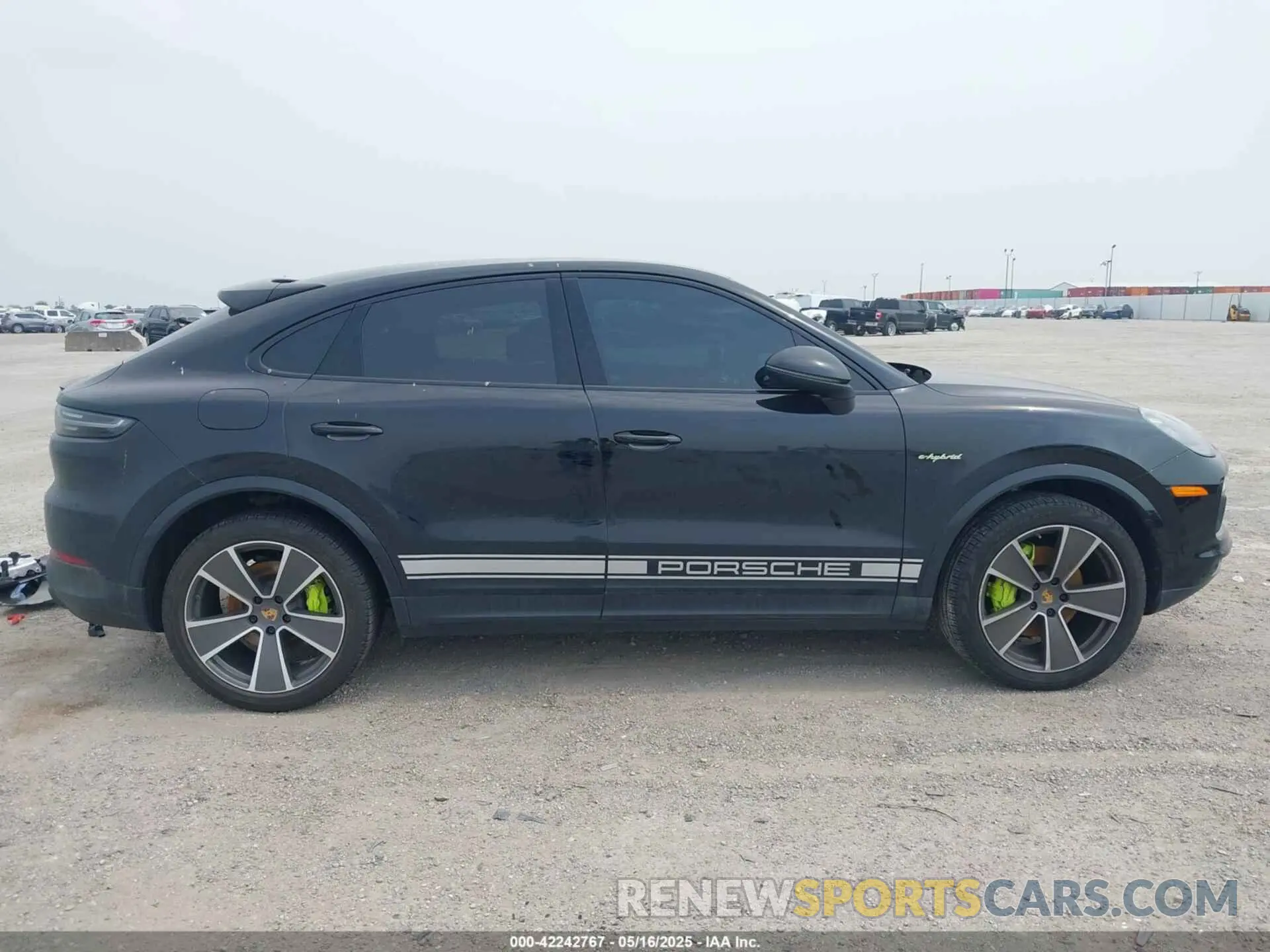 14 fotografías del automóvil dañado WP1BE2AY6LDA55011 PORSCHE CAYENNE E-HYBRID COUPE 2020