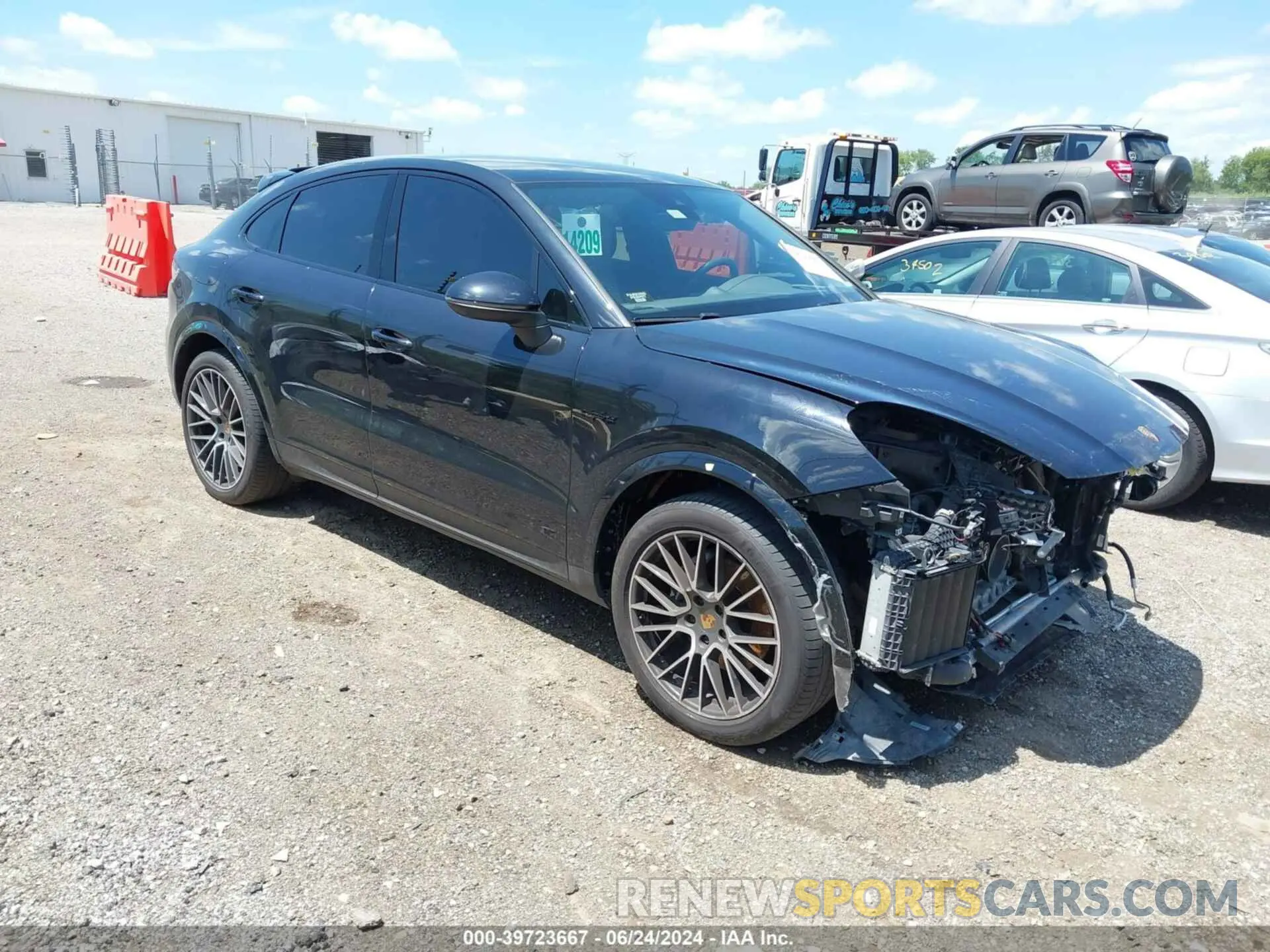 1 fotografías del automóvil dañado WP1BE2AY6LDA55042 PORSCHE CAYENNE E-HYBRID COUPE 2020