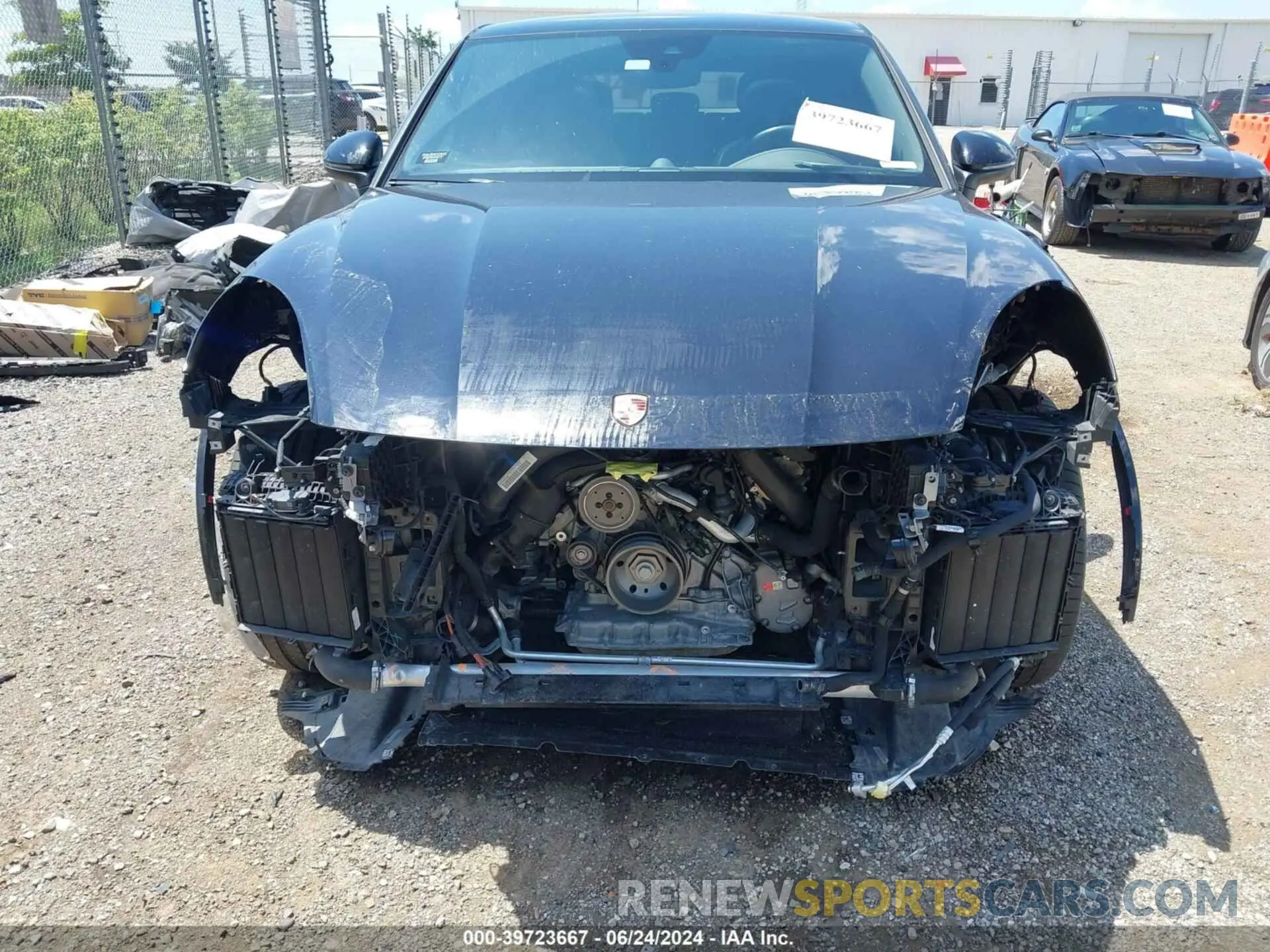 6 fotografías del automóvil dañado WP1BE2AY6LDA55042 PORSCHE CAYENNE E-HYBRID COUPE 2020
