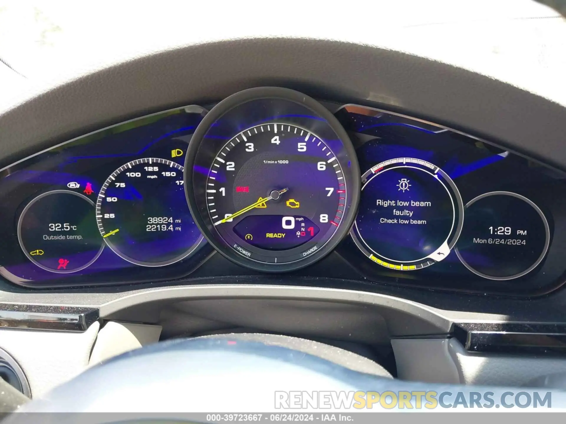7 fotografías del automóvil dañado WP1BE2AY6LDA55042 PORSCHE CAYENNE E-HYBRID COUPE 2020