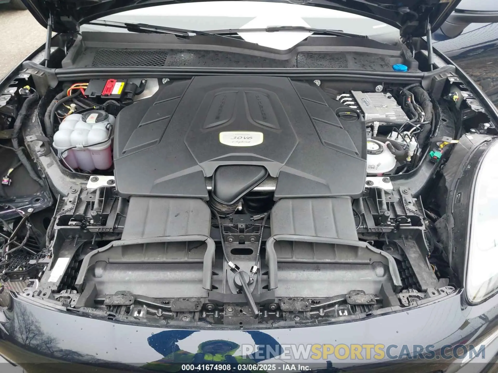 10 fotografías del automóvil dañado WP1BE2AY7LDA55230 PORSCHE CAYENNE E-HYBRID COUPE 2020