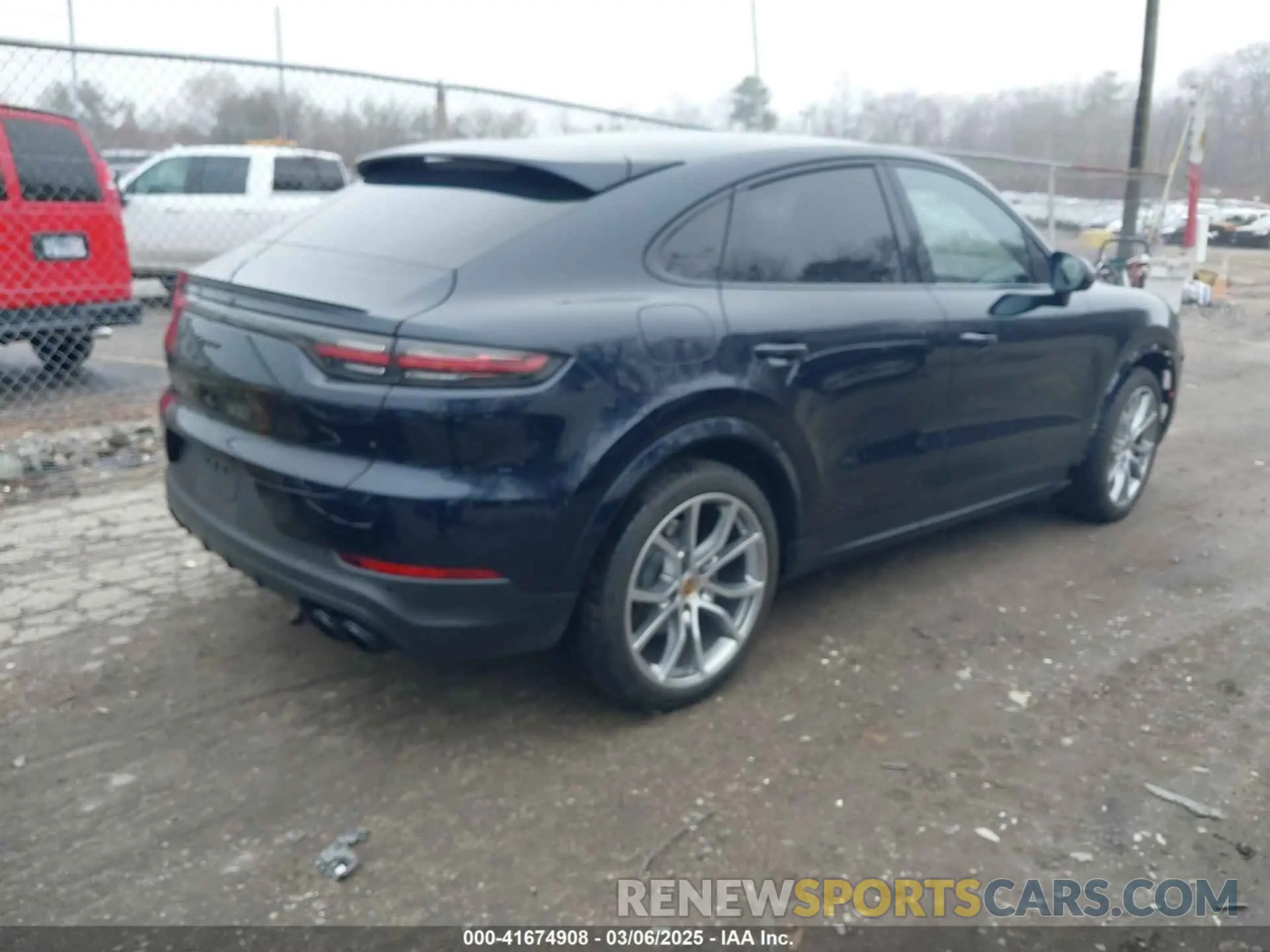 4 fotografías del automóvil dañado WP1BE2AY7LDA55230 PORSCHE CAYENNE E-HYBRID COUPE 2020
