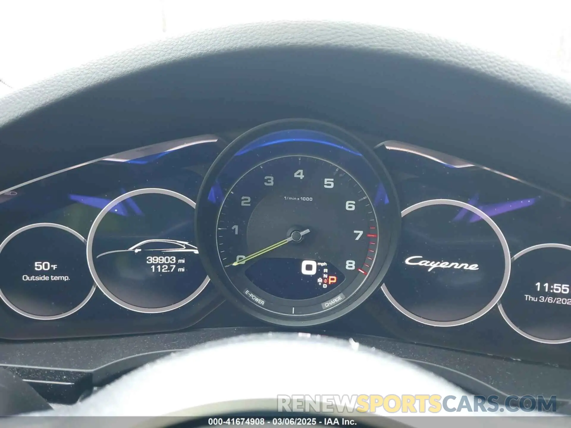 7 fotografías del automóvil dañado WP1BE2AY7LDA55230 PORSCHE CAYENNE E-HYBRID COUPE 2020