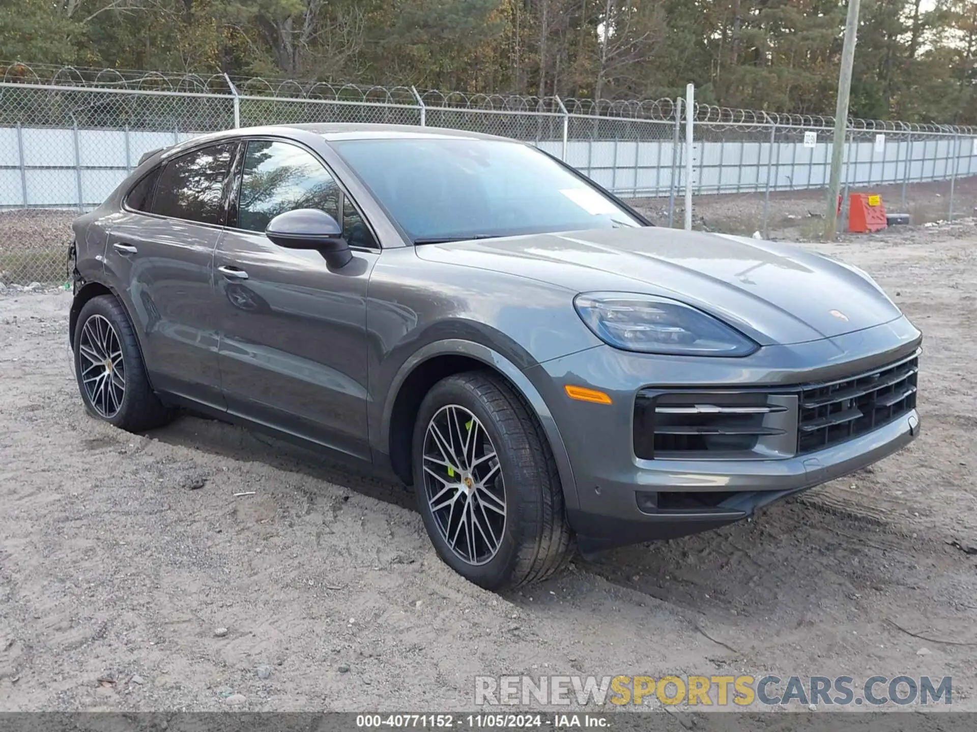 1 fotografías del automóvil dañado WP1BE2AY5RDA59219 PORSCHE CAYENNE E-HYBRID COUPE 2024