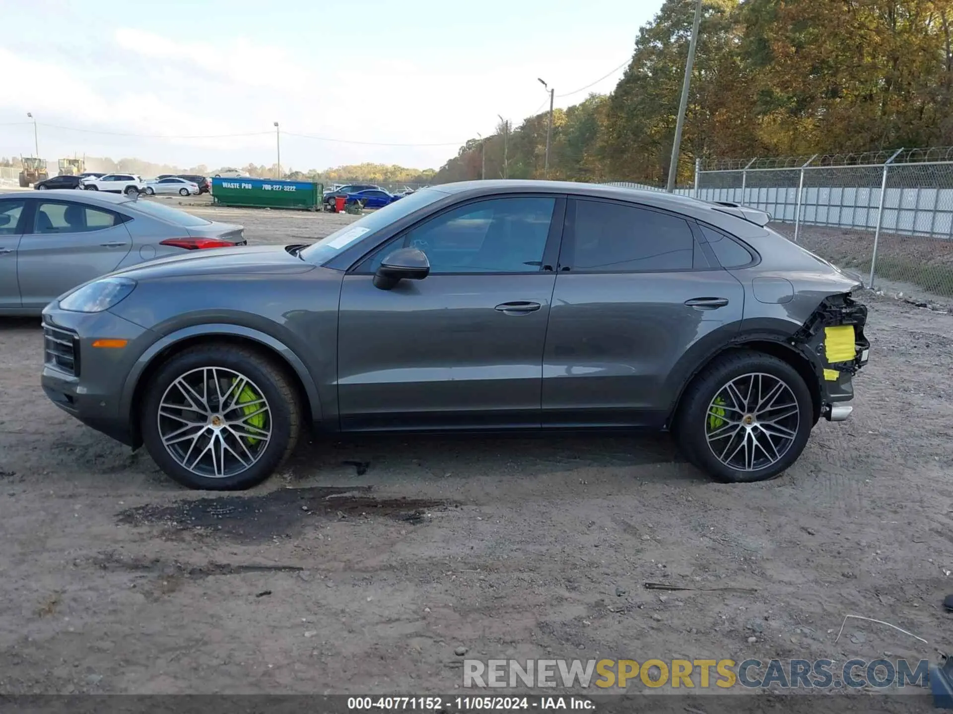 15 fotografías del automóvil dañado WP1BE2AY5RDA59219 PORSCHE CAYENNE E-HYBRID COUPE 2024