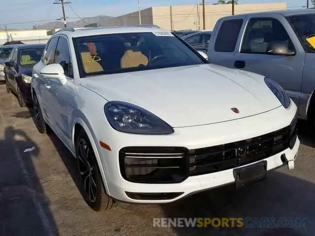 1 fotografías del automóvil dañado WP1AF2AY2KDA81046 PORSCHE CAYENNE TU 2019