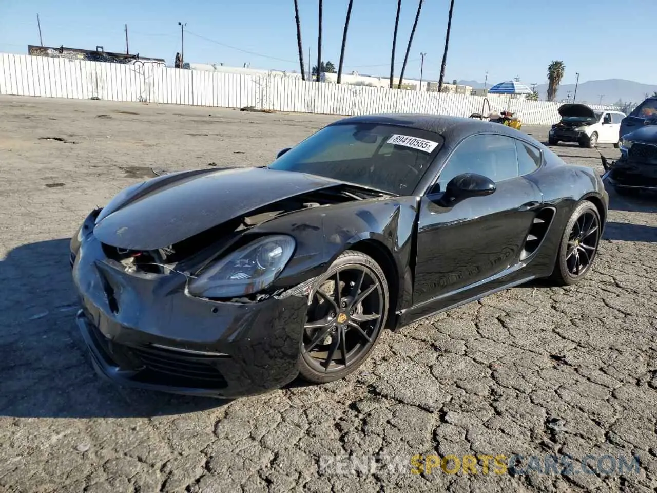 1 fotografías del automóvil dañado WP0AA2A80KS261010 PORSCHE CAYMAN 2019