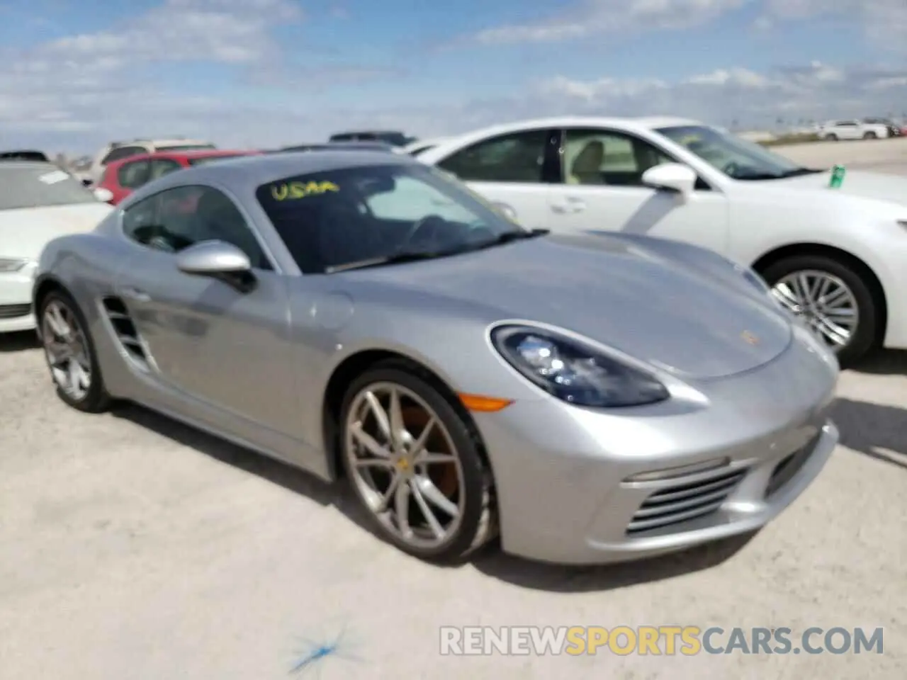 1 fotografías del automóvil dañado WP0AA2A86KS260136 PORSCHE CAYMAN 2019