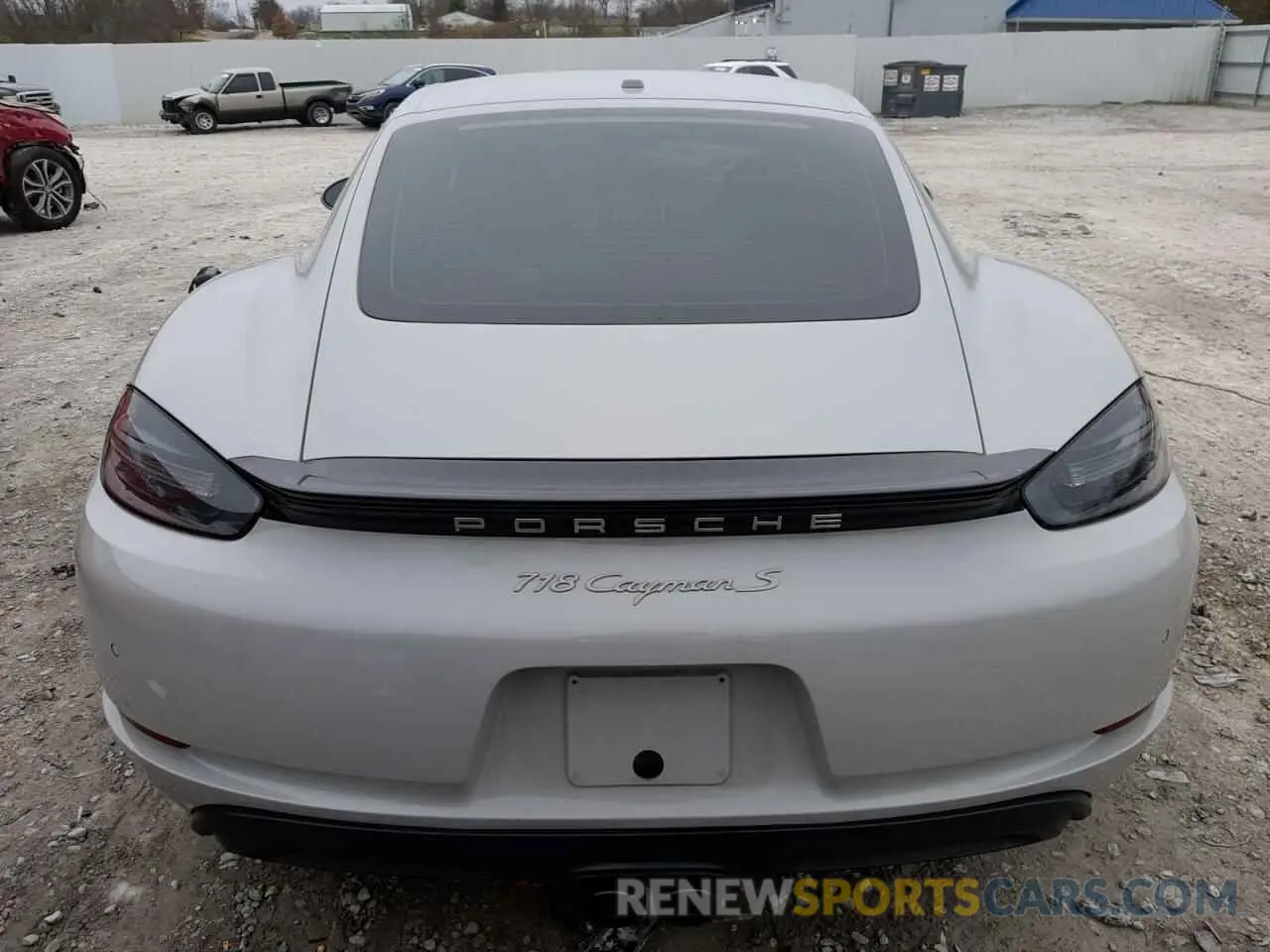 6 fotografías del automóvil dañado WP0AB2A83KS278736 PORSCHE CAYMAN 2019
