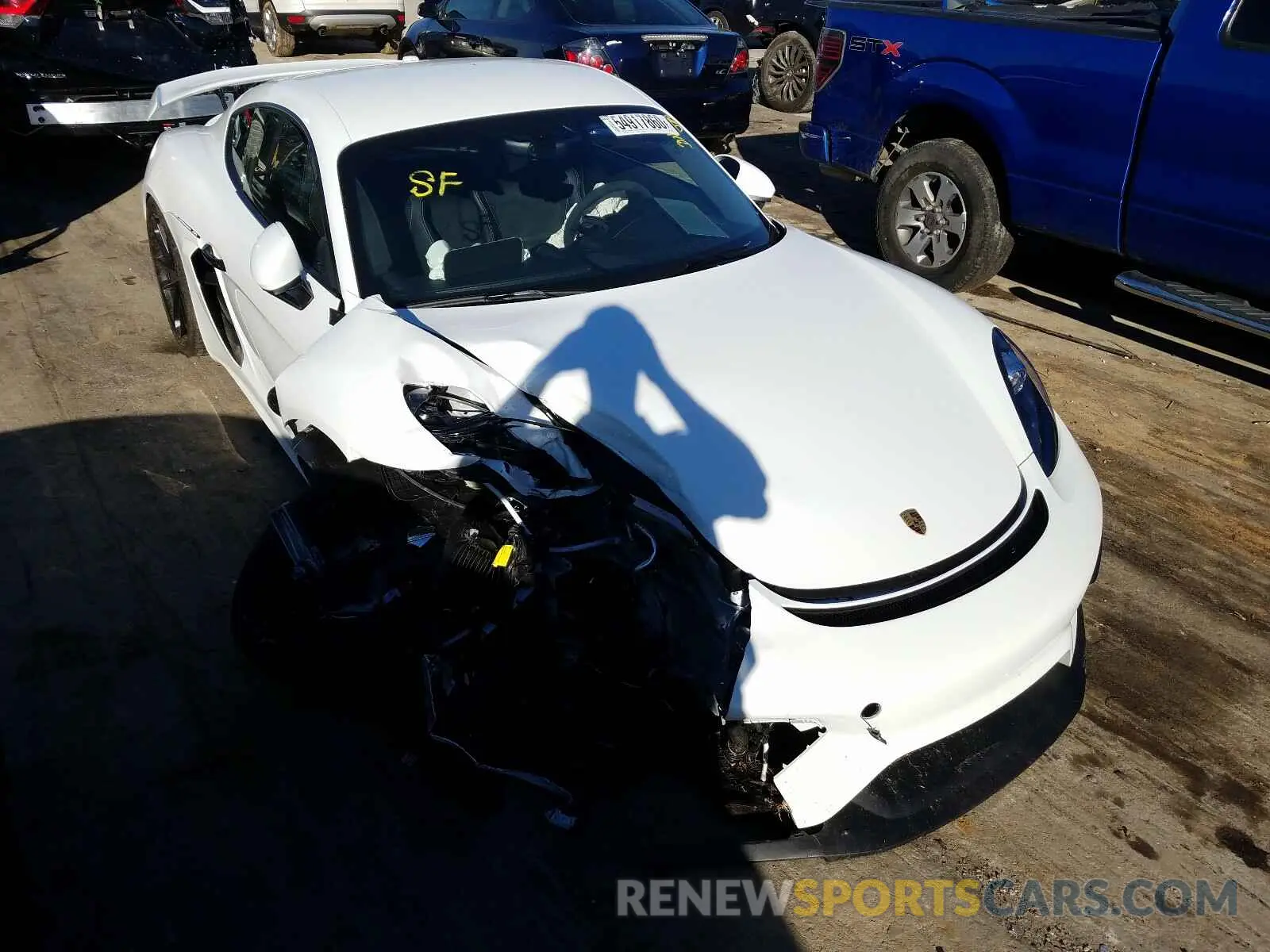 1 fotografías del automóvil dañado WP0AC2A85LK289364 PORSCHE CAYMAN 2020
