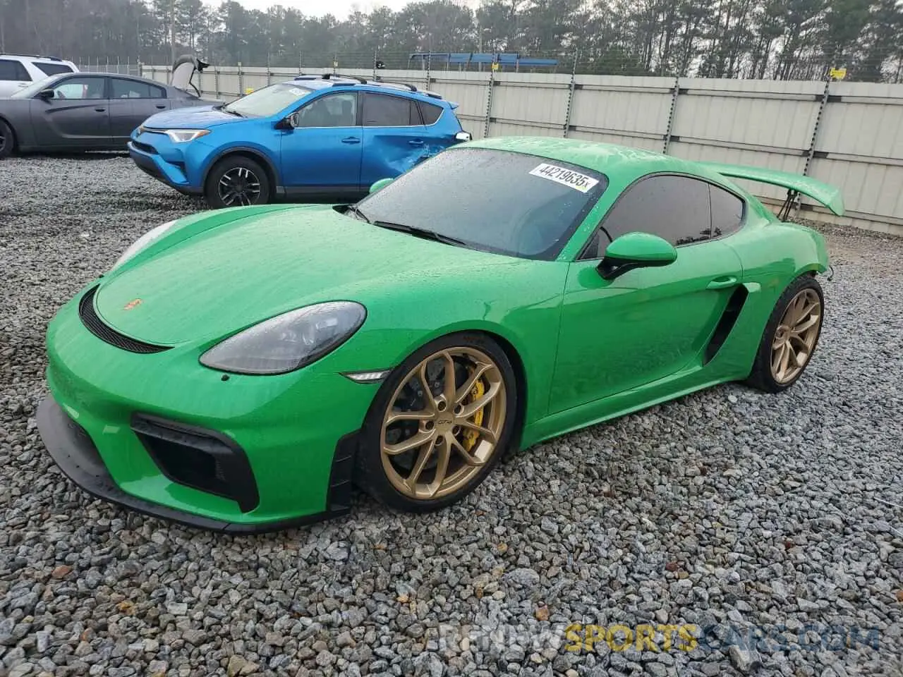 1 fotografías del automóvil dañado WP0AC2A83PS275212 PORSCHE CAYMAN 2023