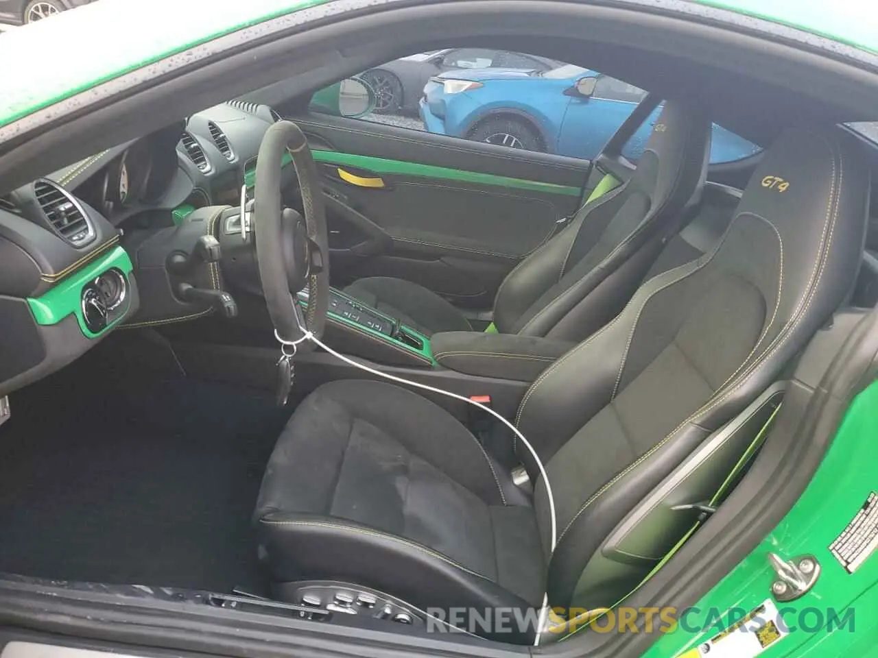 7 fotografías del automóvil dañado WP0AC2A83PS275212 PORSCHE CAYMAN 2023