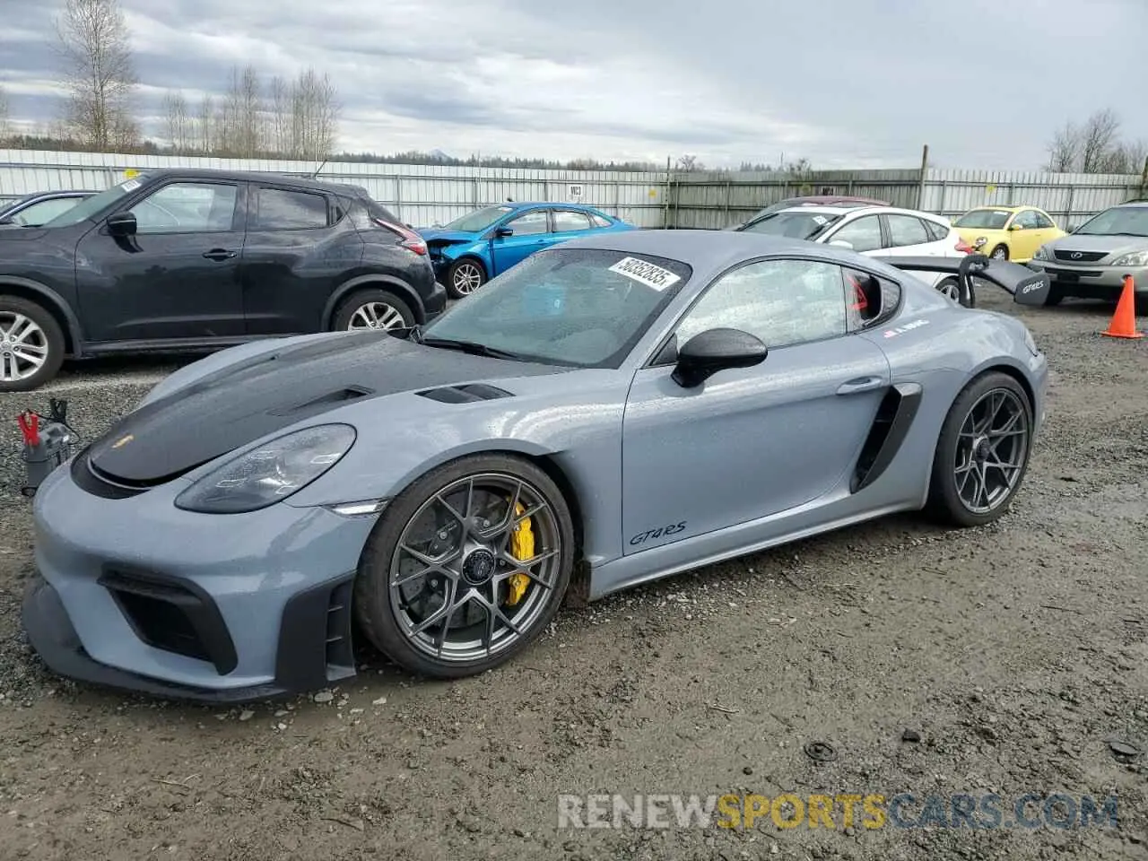 1 fotografías del automóvil dañado WP0AE2A88PS280691 PORSCHE CAYMAN 2023