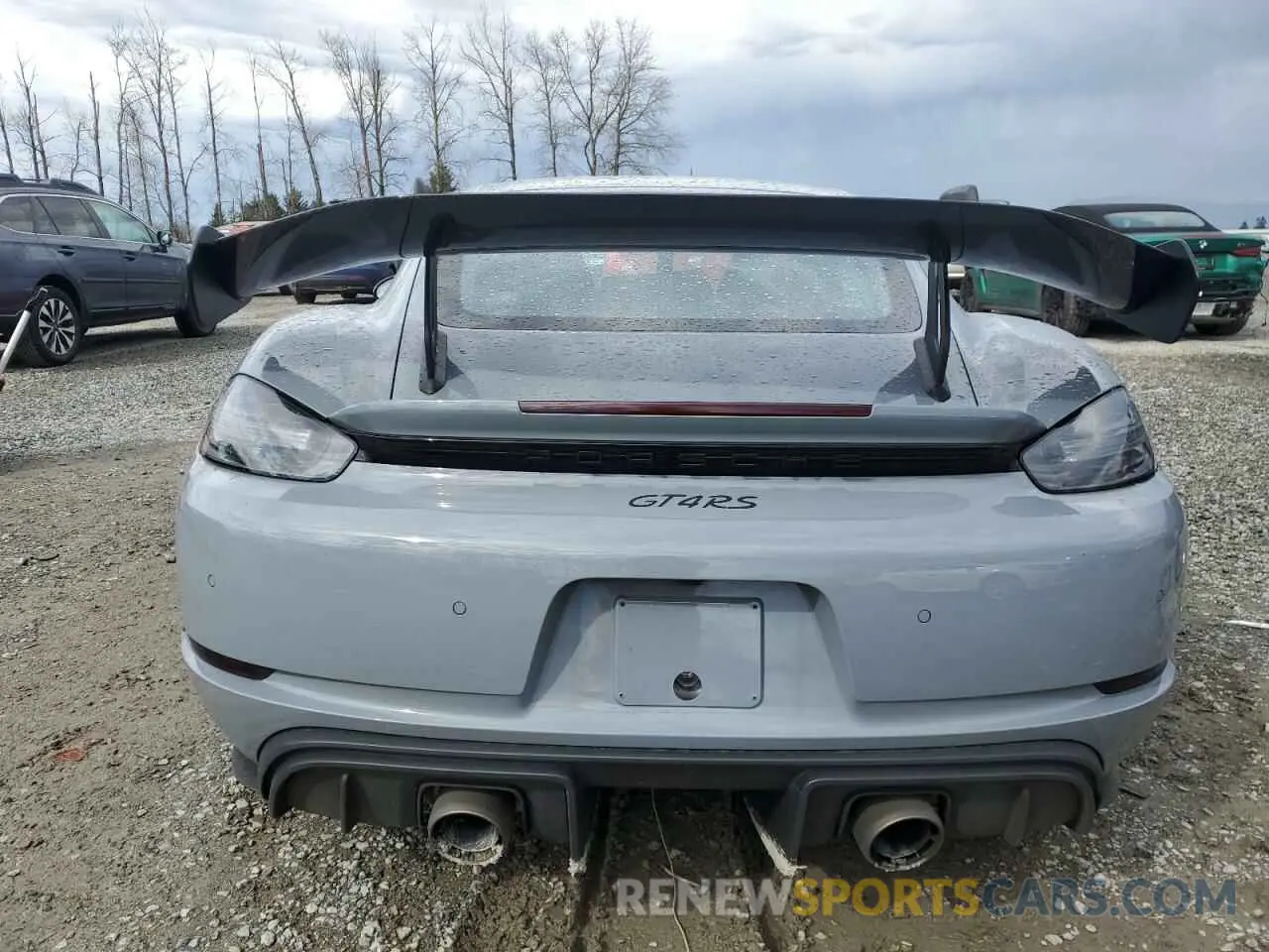 6 fotografías del automóvil dañado WP0AE2A88PS280691 PORSCHE CAYMAN 2023