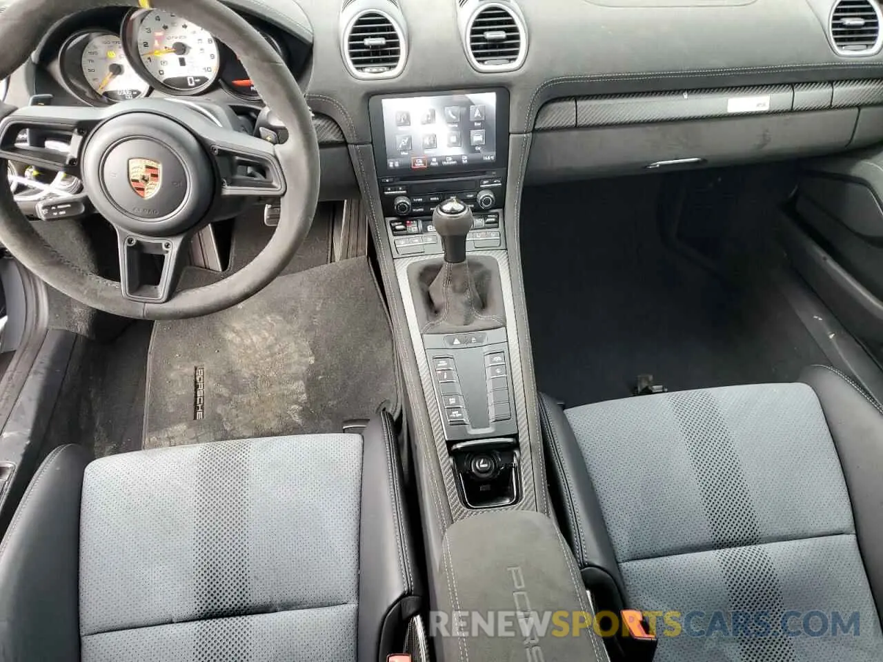 8 fotografías del automóvil dañado WP0AE2A88PS280691 PORSCHE CAYMAN 2023