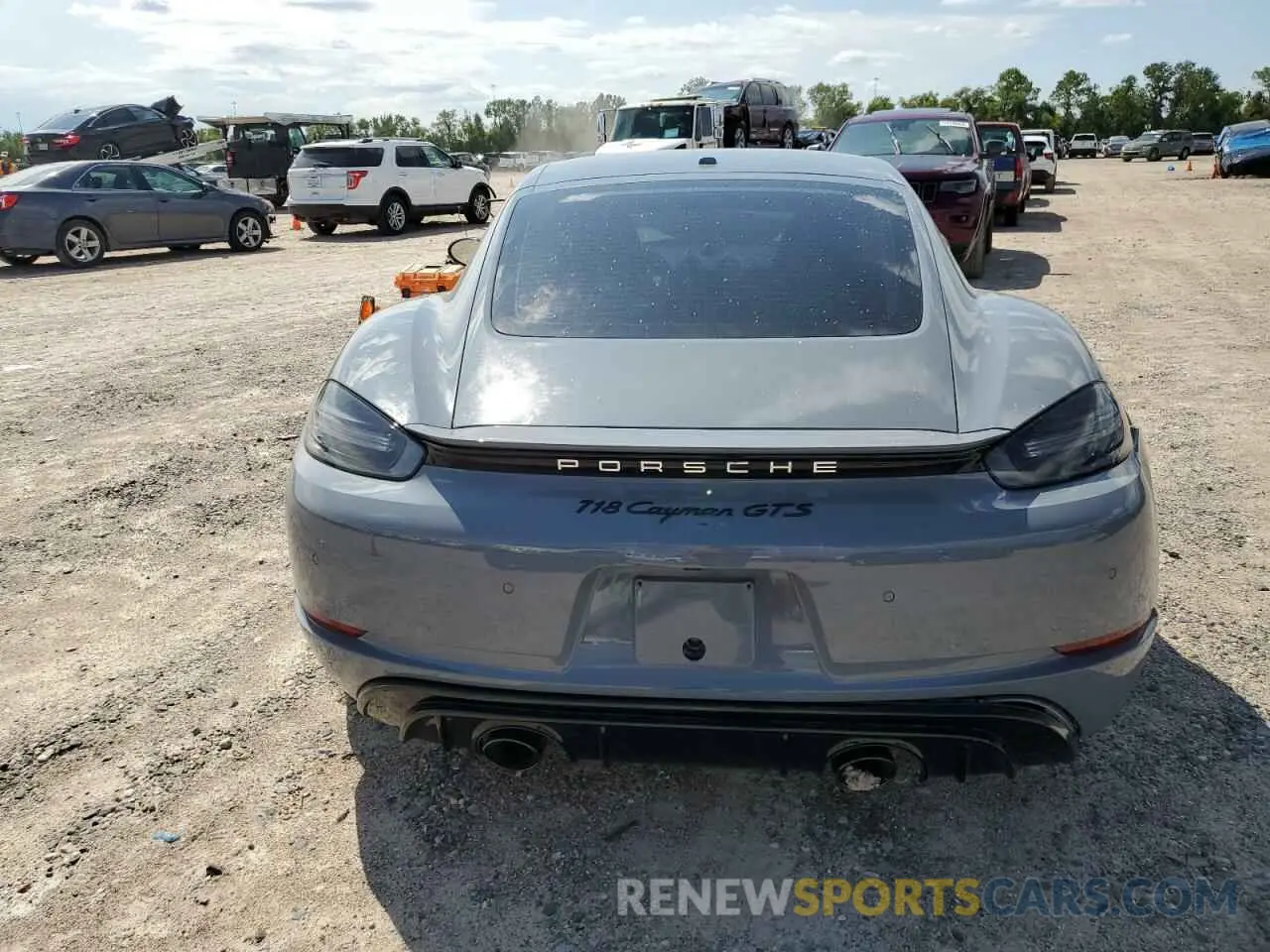 6 fotografías del automóvil dañado WP0AD2A89RK269477 PORSCHE CAYMAN 2024