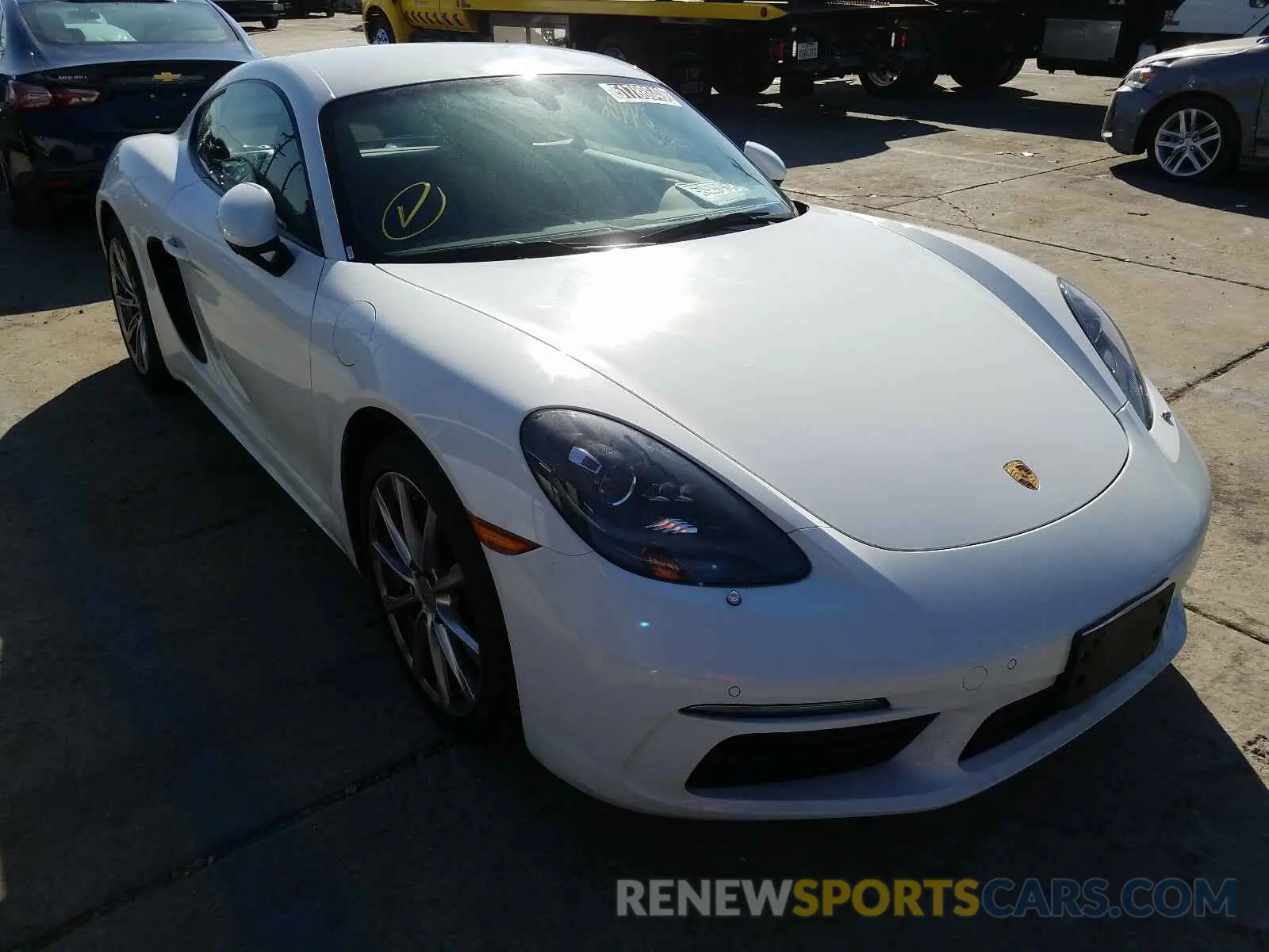 1 fotografías del automóvil dañado WP0AA2A80KS260097 PORSCHE CAYMAN BAS 2019