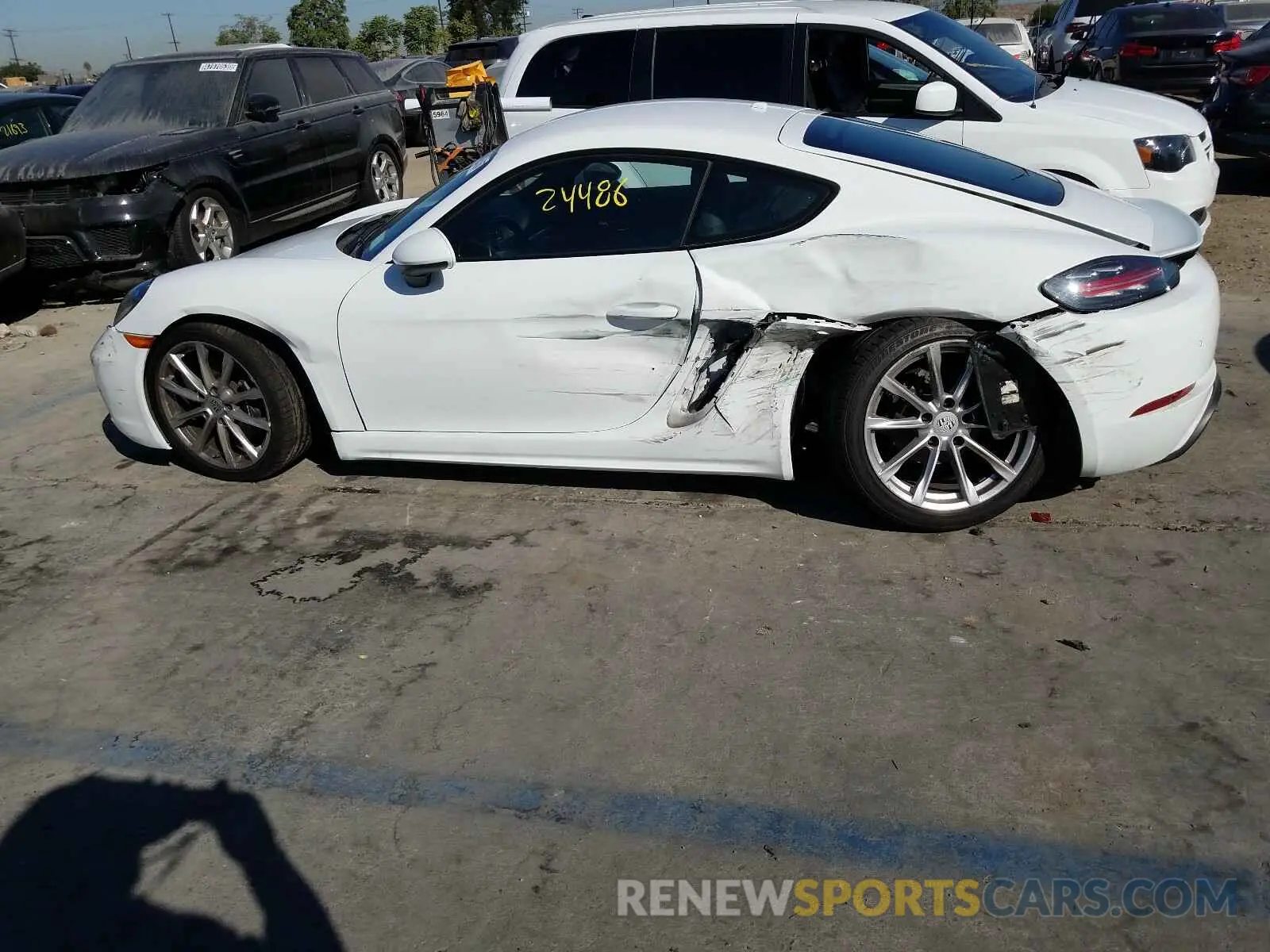 9 fotografías del automóvil dañado WP0AA2A80KS260097 PORSCHE CAYMAN BAS 2019