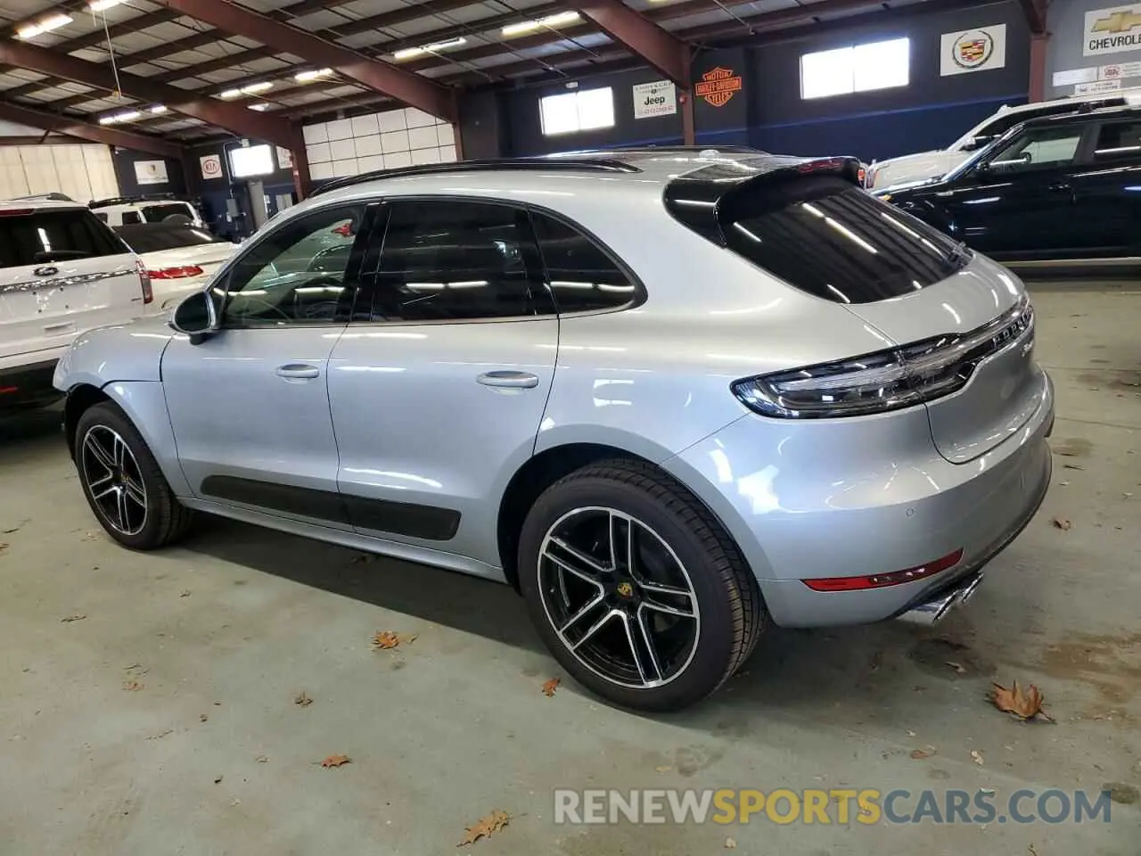 2 fotografías del automóvil dañado WP1AA2A50KLB02700 PORSCHE MACAN 2019