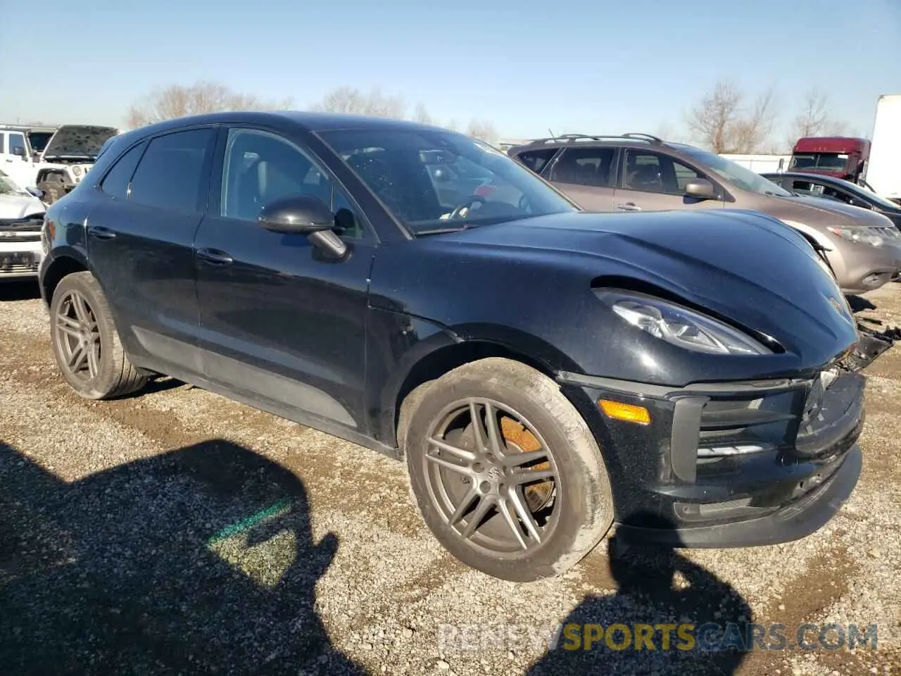 4 fotografías del automóvil dañado WP1AA2A50KLB04091 PORSCHE MACAN 2019