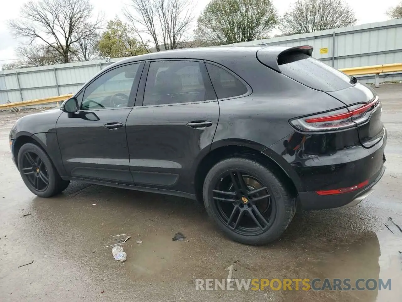 2 fotografías del automóvil dañado WP1AA2A50KLB07766 PORSCHE MACAN 2019