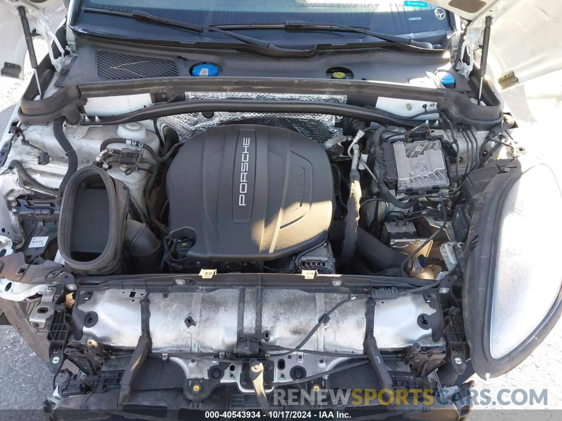 10 fotografías del automóvil dañado WP1AA2A52KLB02794 PORSCHE MACAN 2019