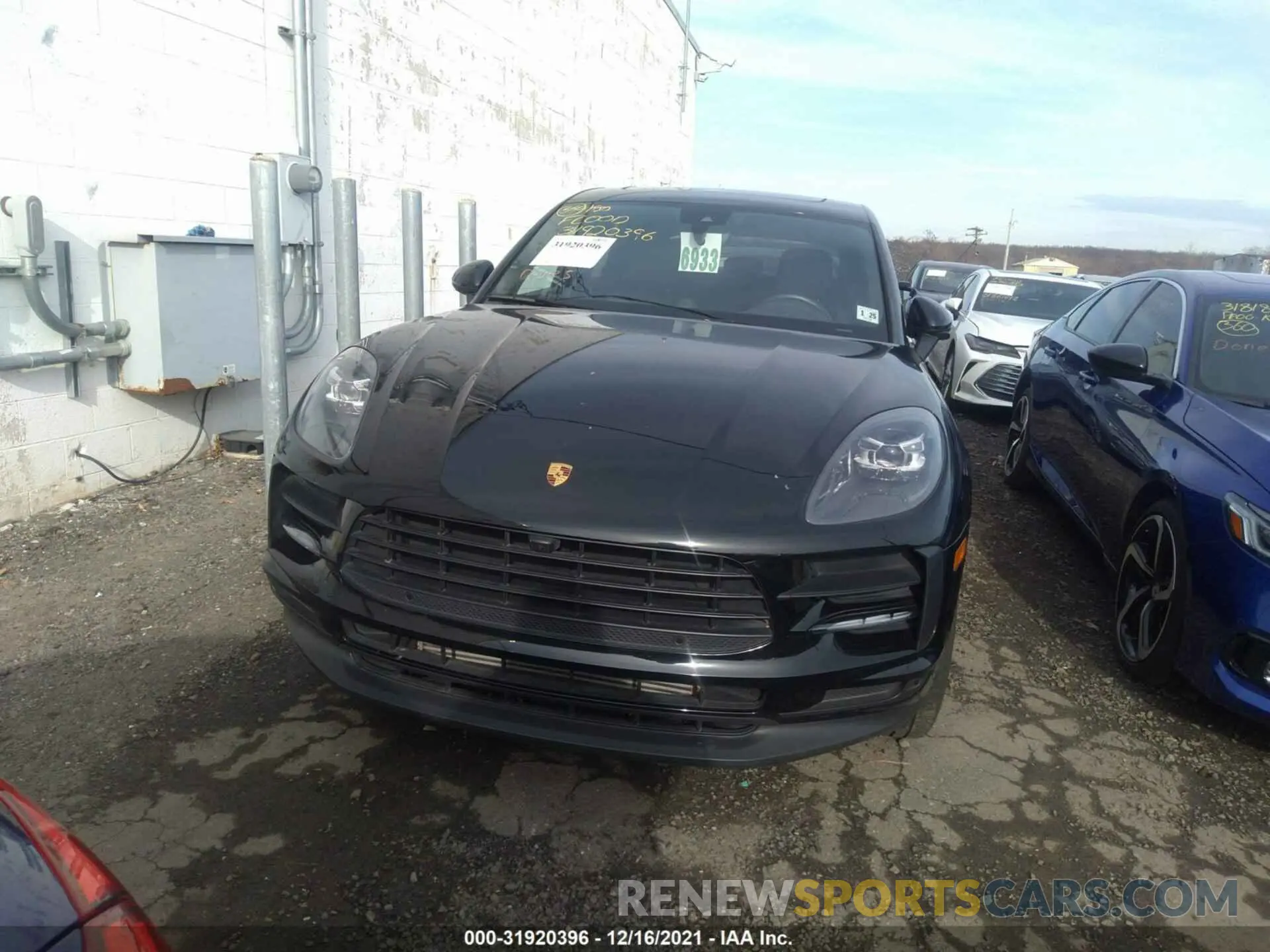 6 fotografías del automóvil dañado WP1AA2A52KLB03623 PORSCHE MACAN 2019
