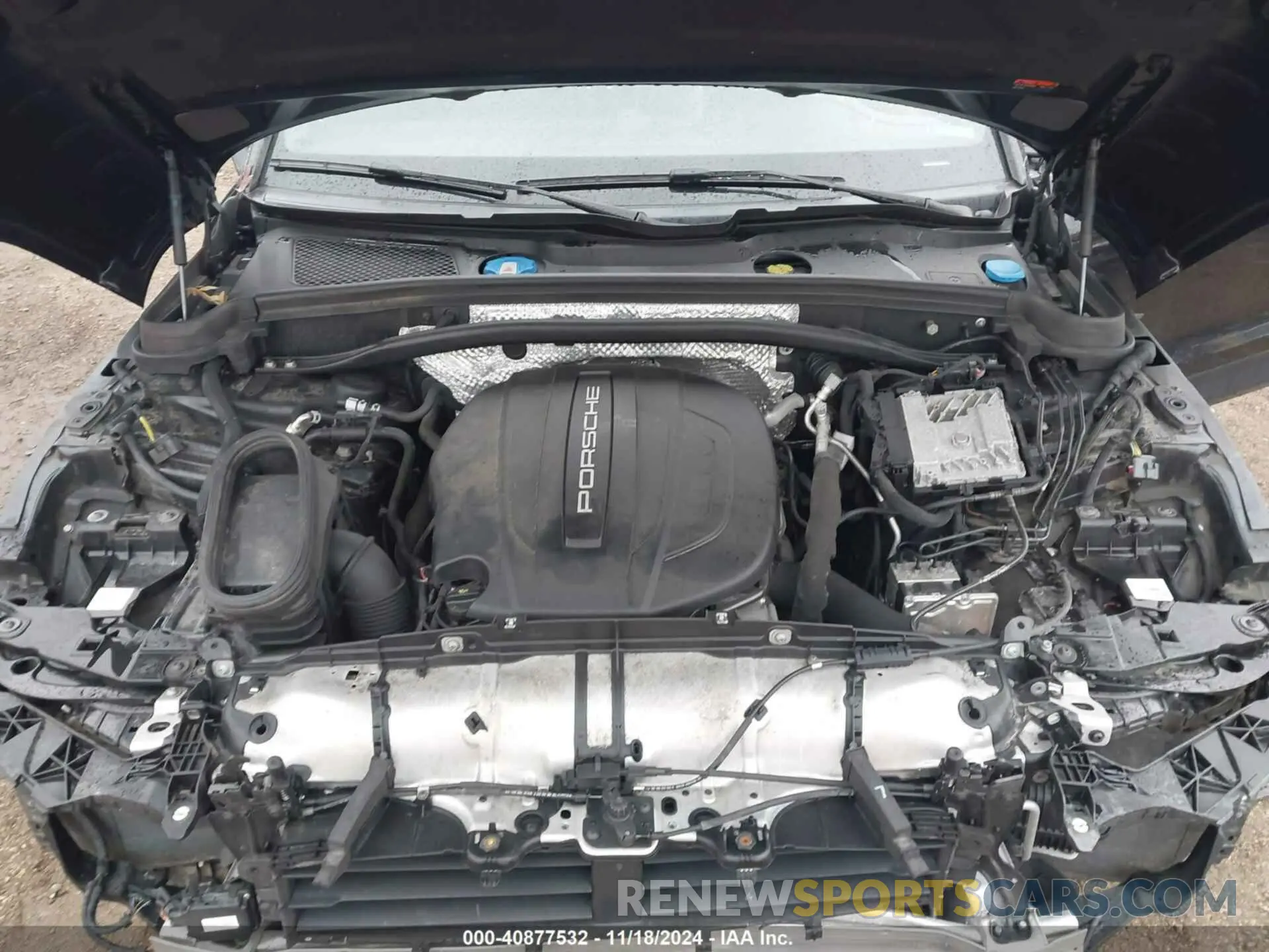 10 fotografías del automóvil dañado WP1AA2A54KLB05633 PORSCHE MACAN 2019