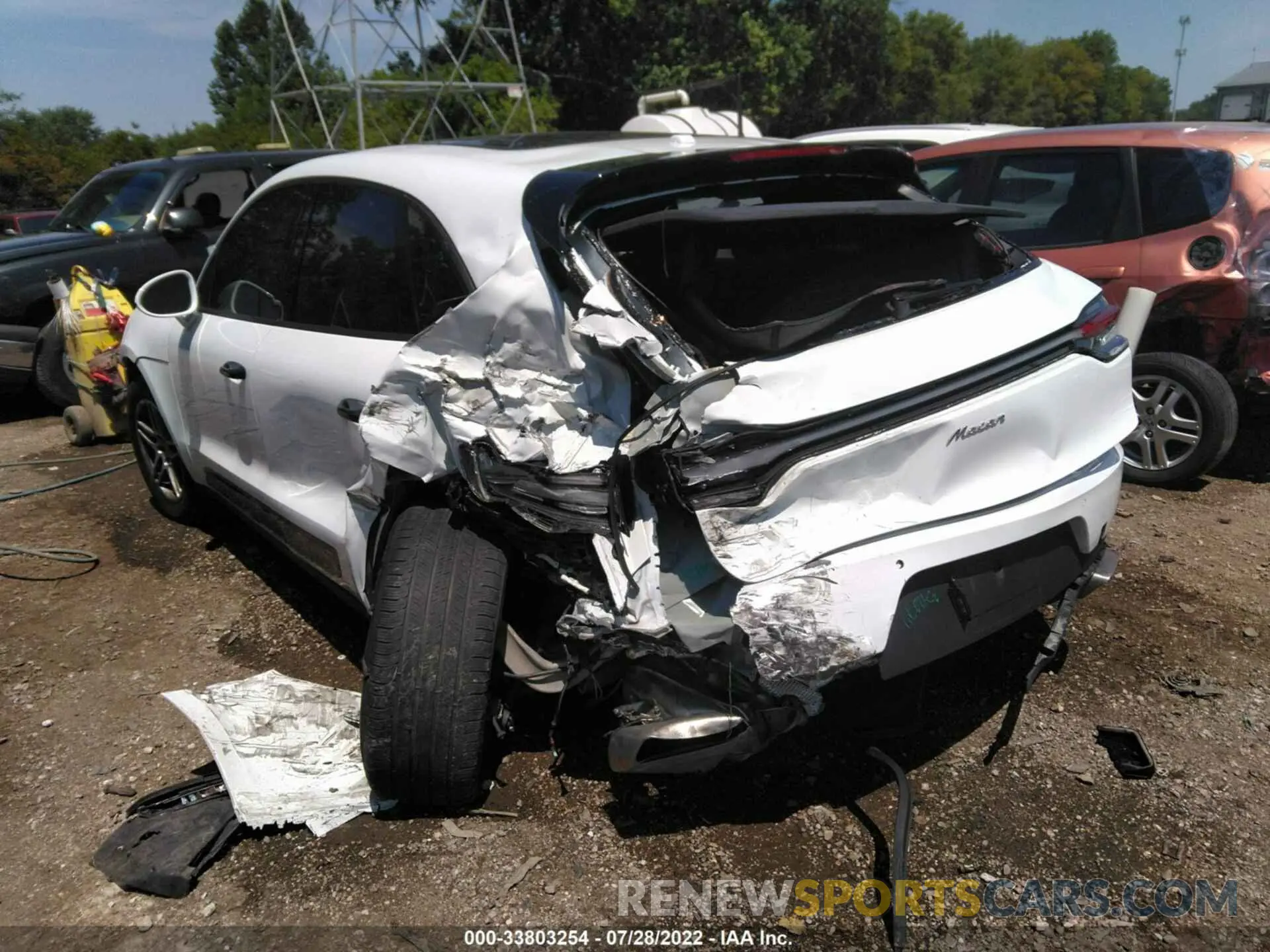 6 fotografías del automóvil dañado WP1AA2A54KLB08404 PORSCHE MACAN 2019