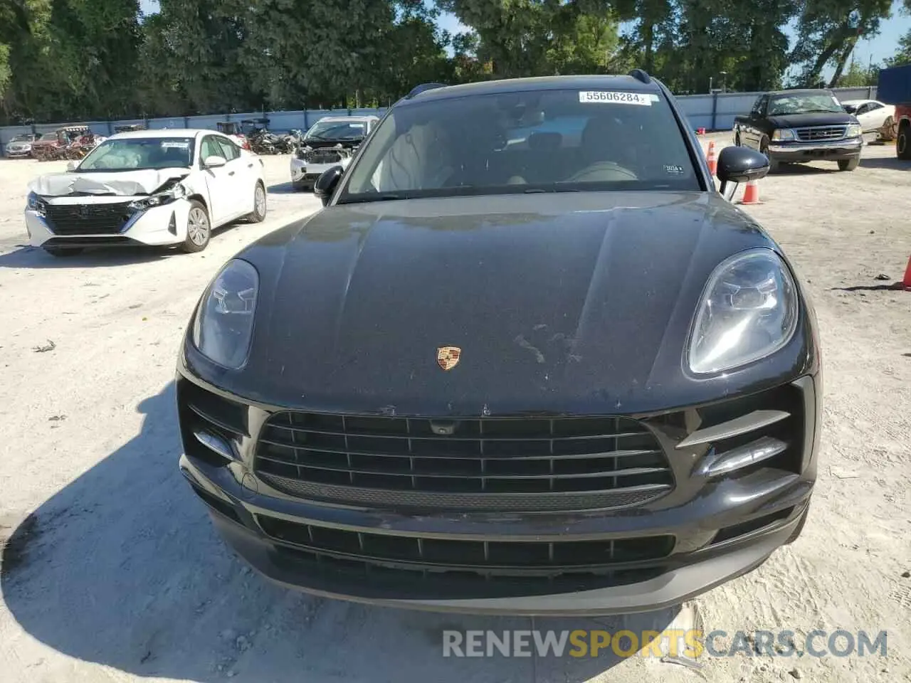 5 fotografías del automóvil dañado WP1AA2A54KLB09004 PORSCHE MACAN 2019