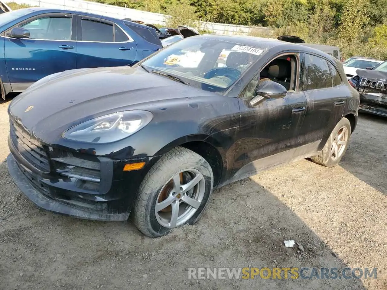 1 fotografías del automóvil dañado WP1AA2A56KLB04385 PORSCHE MACAN 2019