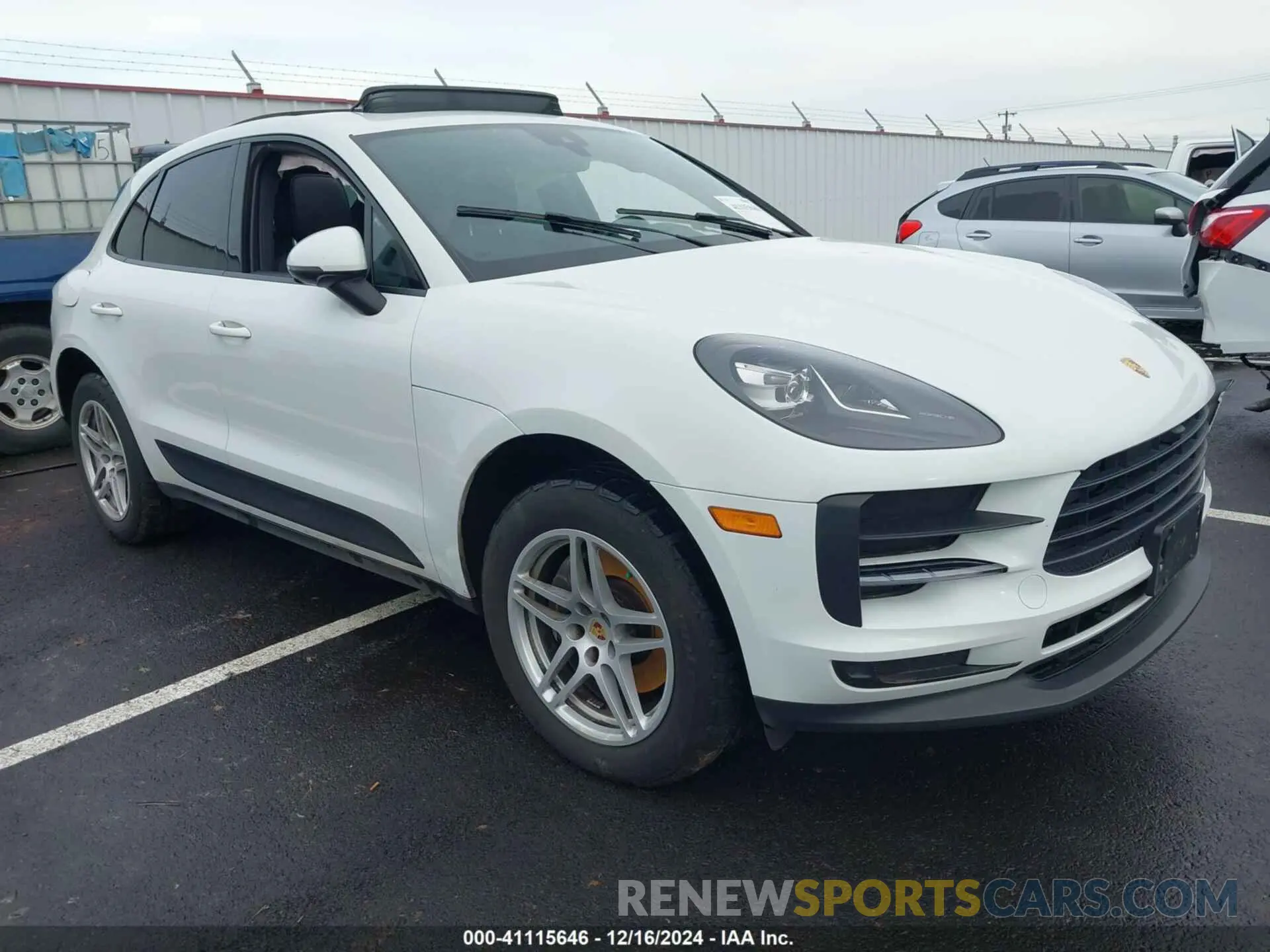 1 fotografías del automóvil dañado WP1AA2A57KLB01186 PORSCHE MACAN 2019