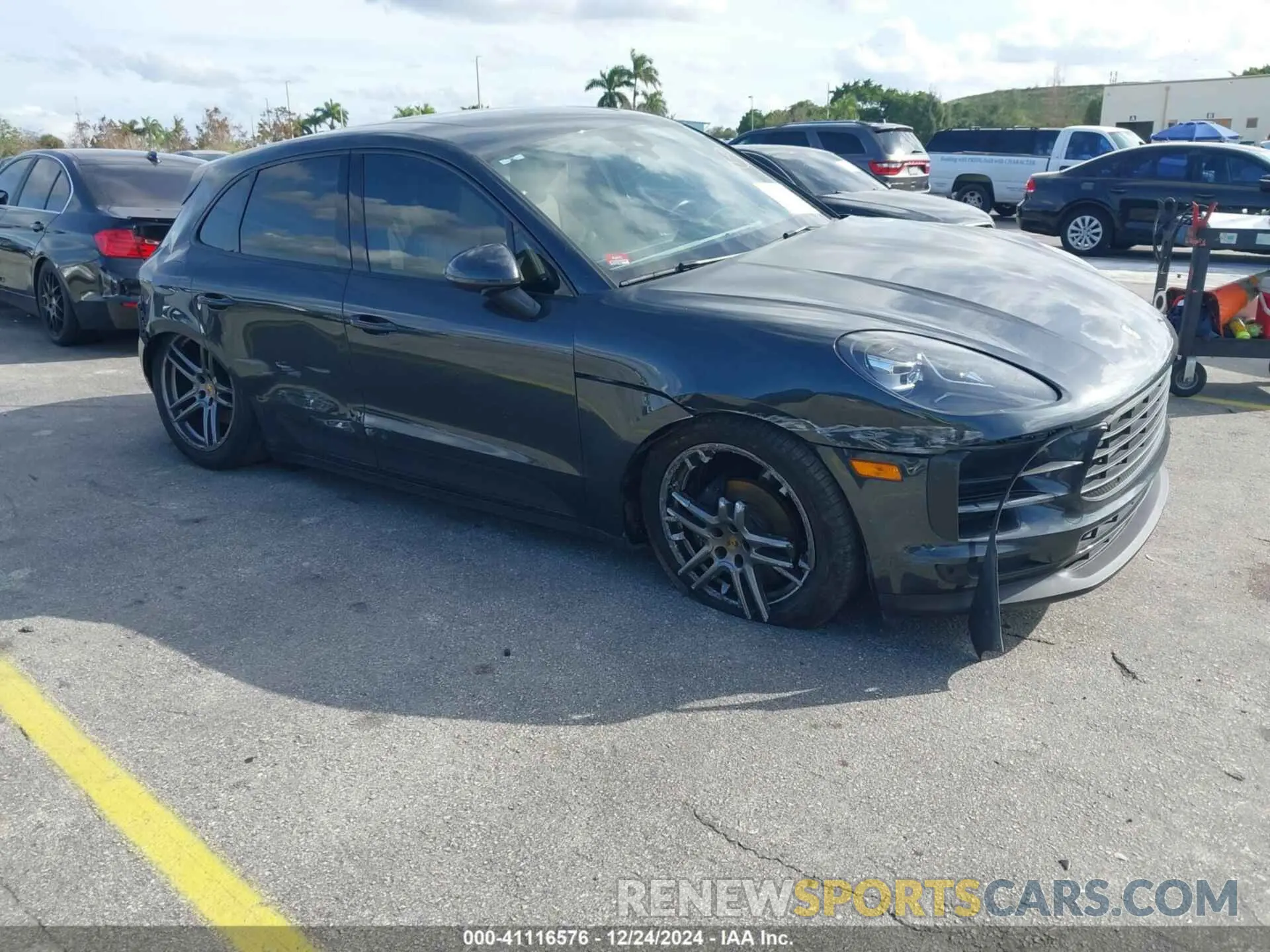 1 fotografías del automóvil dañado WP1AA2A5XKLB08181 PORSCHE MACAN 2019
