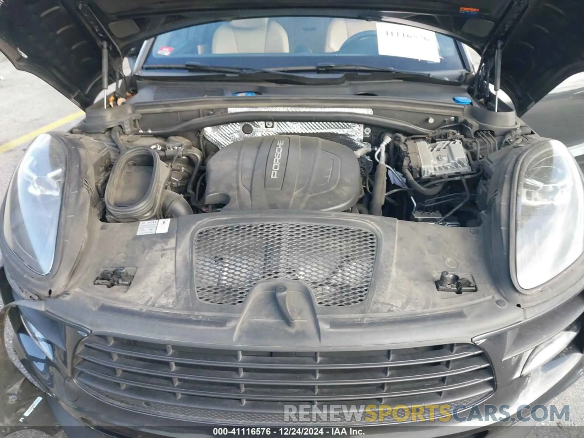 10 fotografías del automóvil dañado WP1AA2A5XKLB08181 PORSCHE MACAN 2019