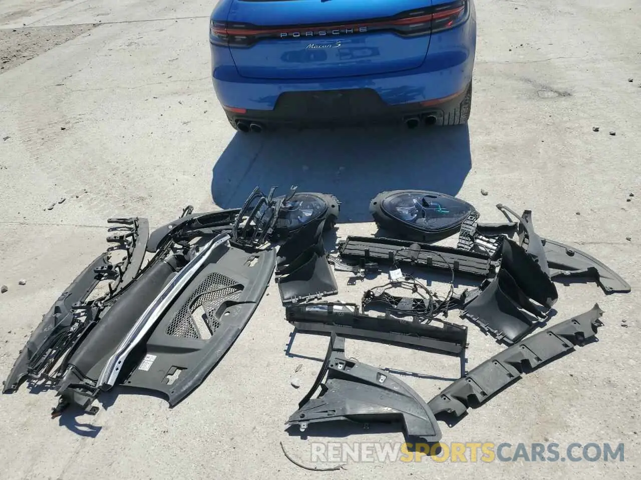 13 fotografías del automóvil dañado WP1AB2A53KLB31864 PORSCHE MACAN 2019